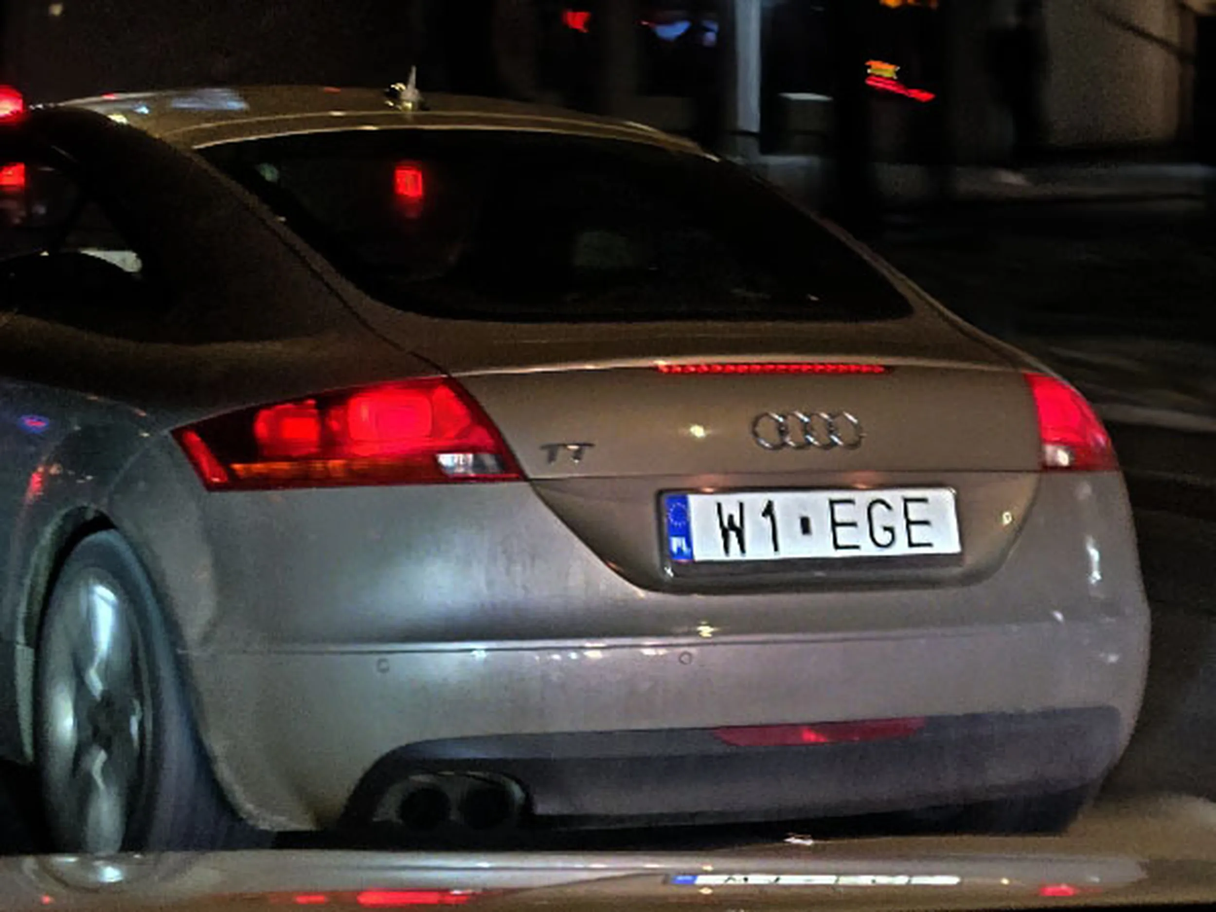 Fajny numer, blacha W1 EGE