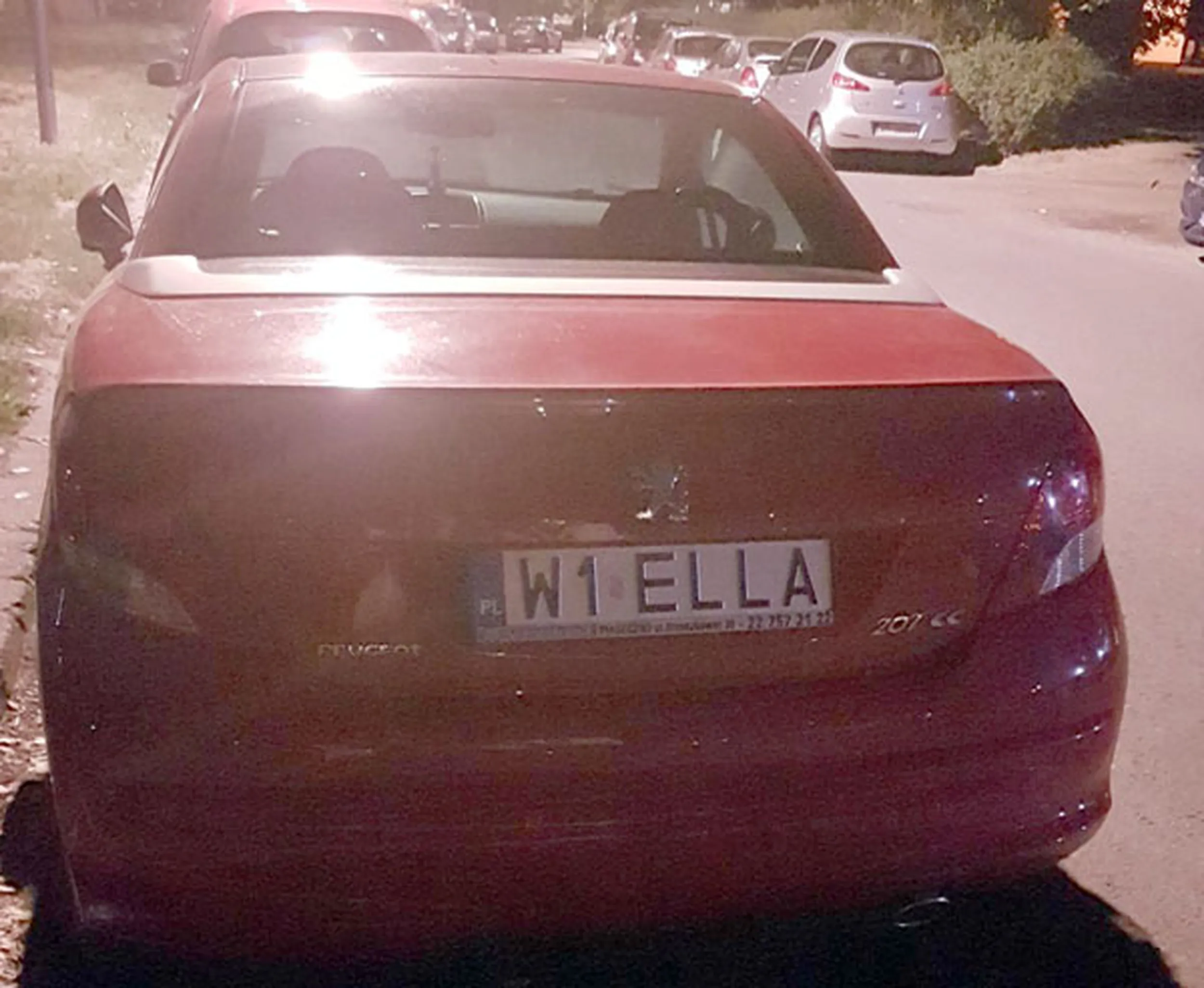 Fajny numer, blacha W1 ELLA