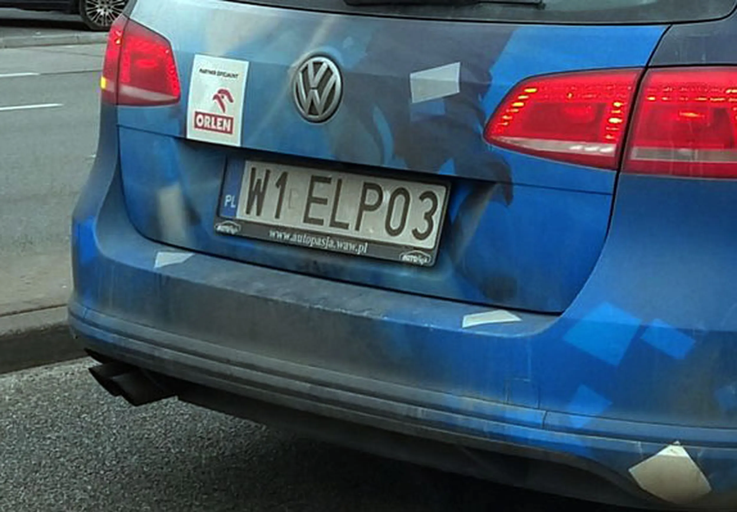 Fajny numer, blacha W1 ELP03