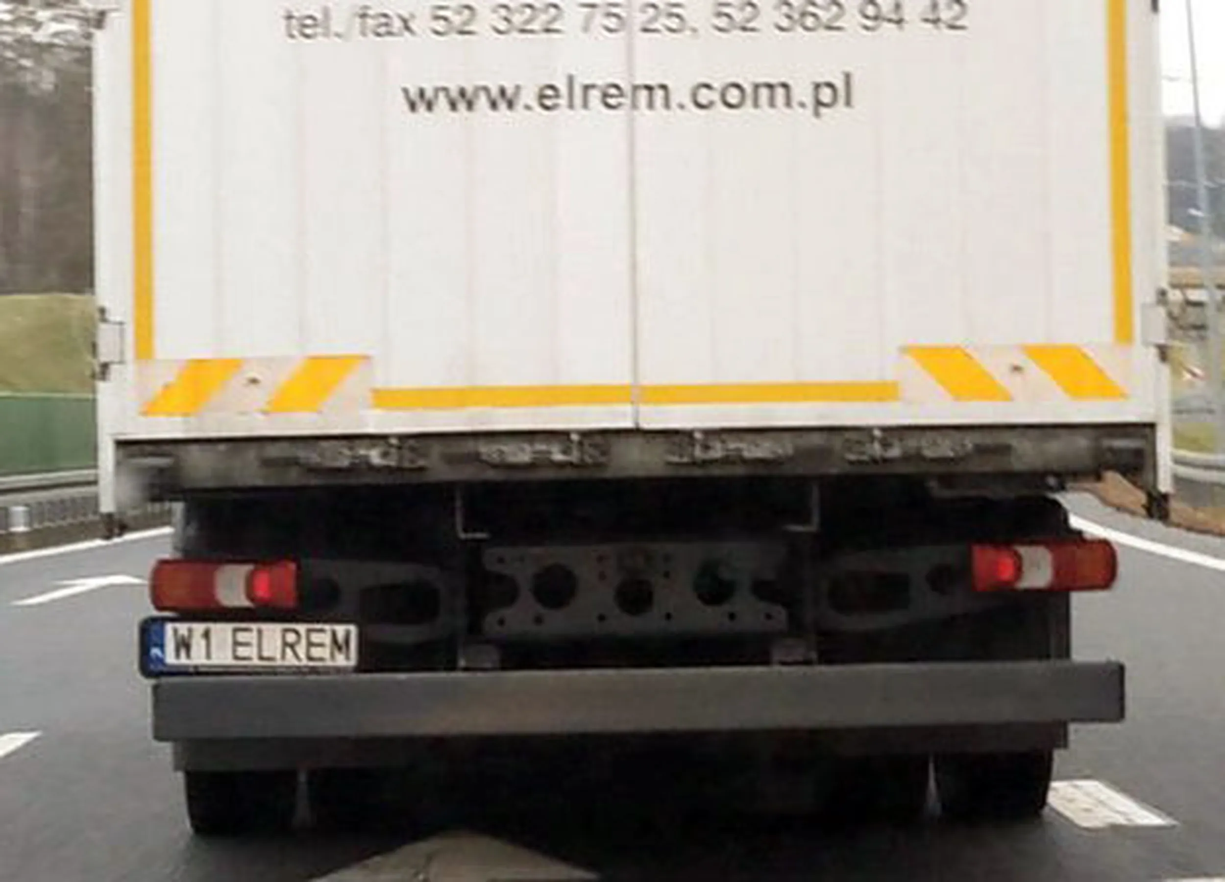 Fajny numer, blacha W1 ELREM