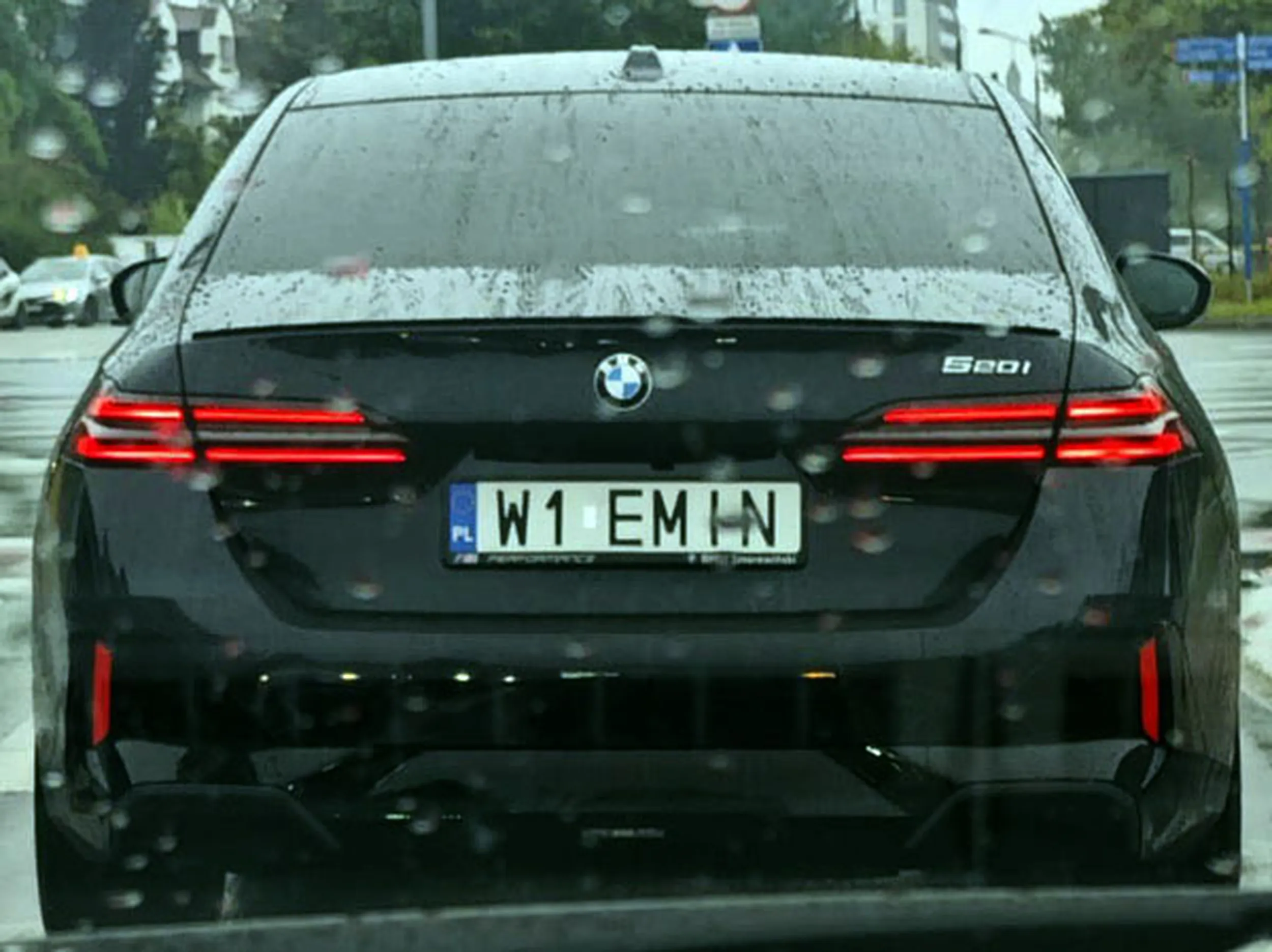 Fajny numer, blacha W1 EMIN