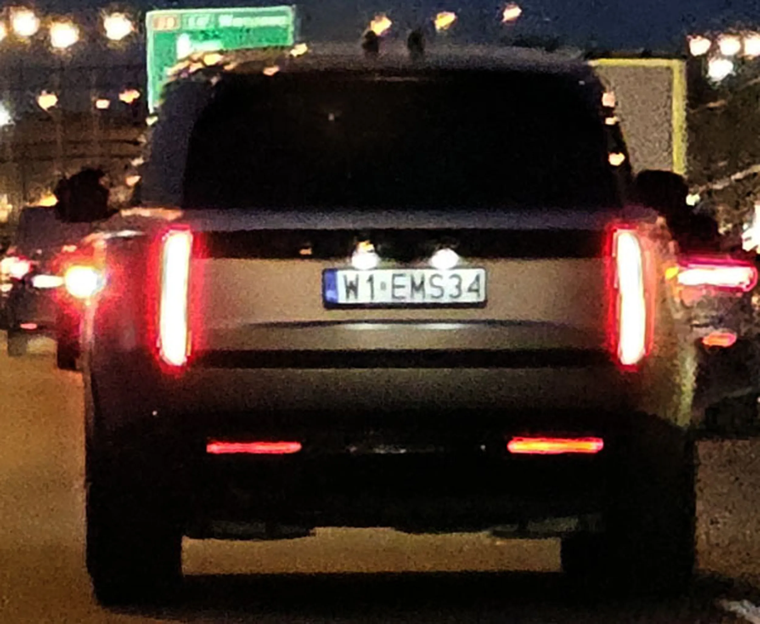 Fajny numer, blacha W1 EMS34