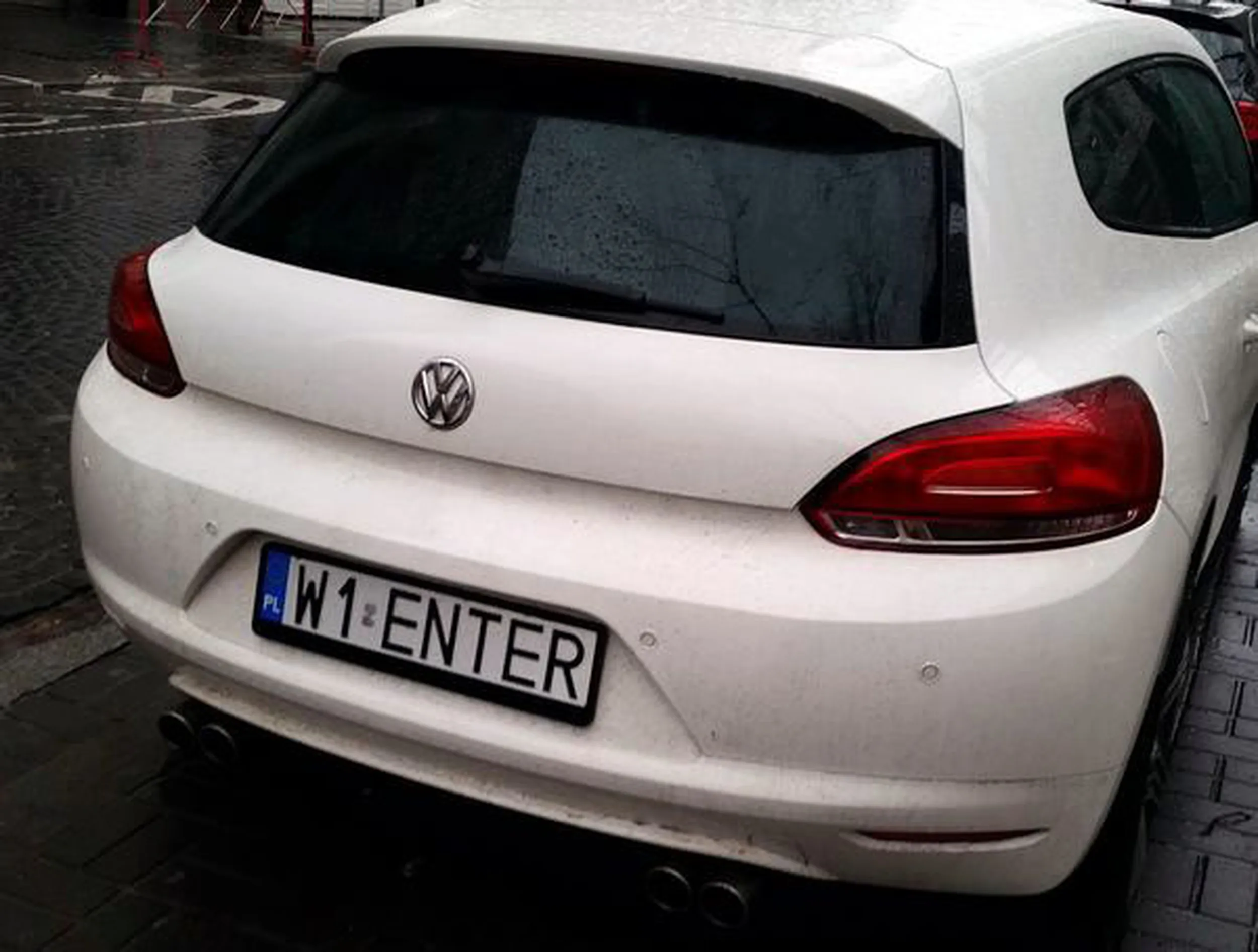 Fajny numer, blacha W1 ENTER