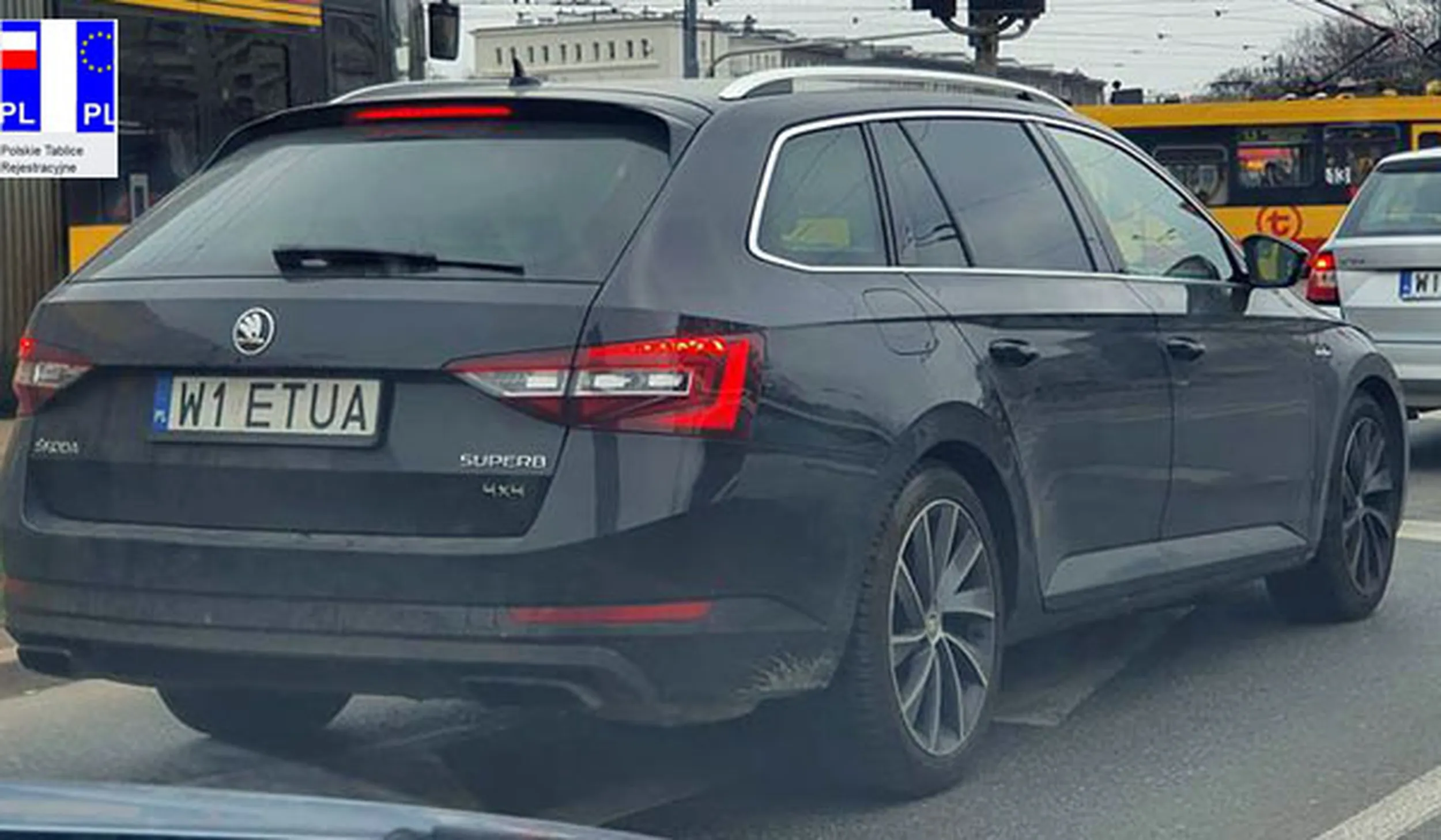 Fajny numer, blacha W1 ETUA