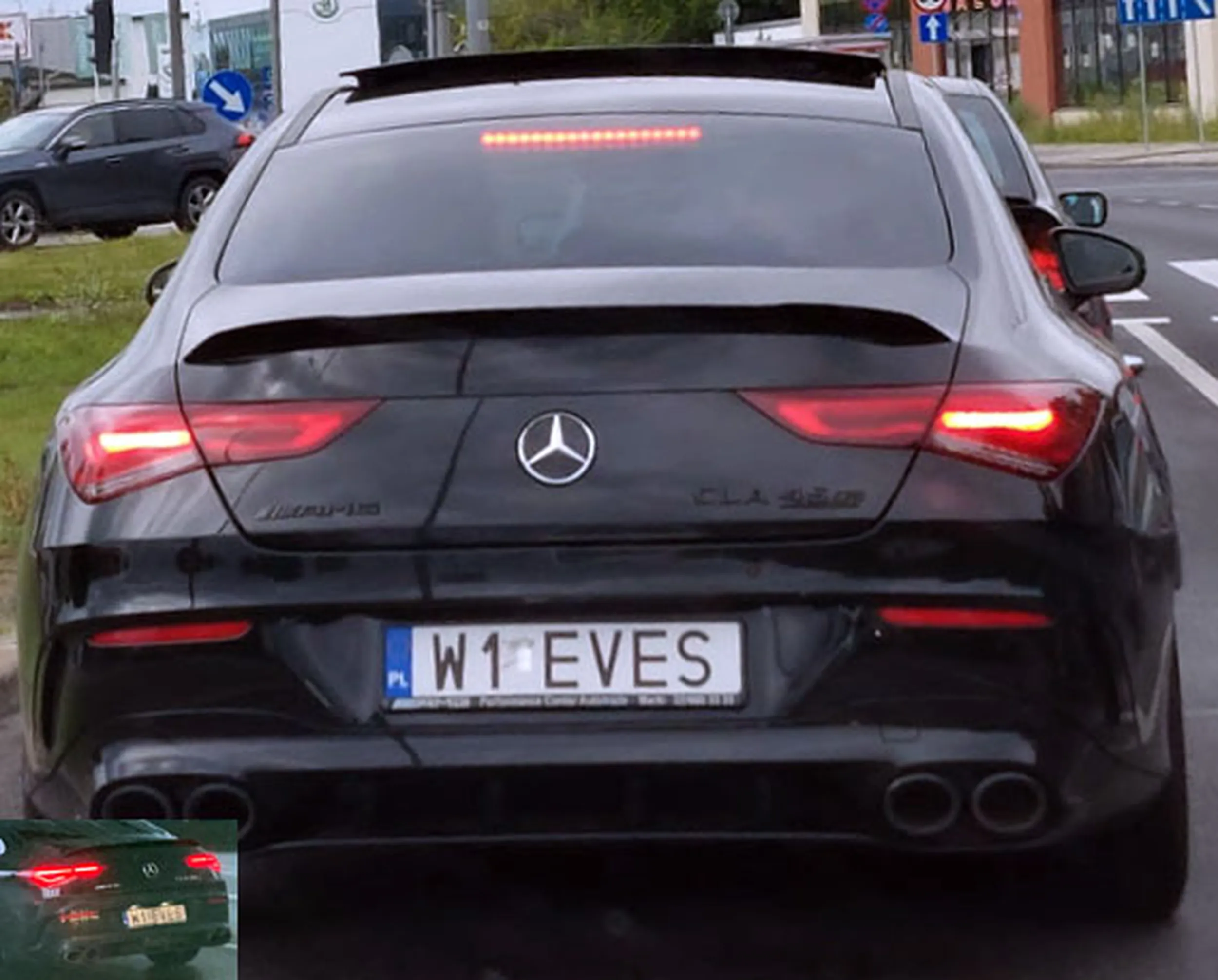 Fajny numer, blacha W1 EVES