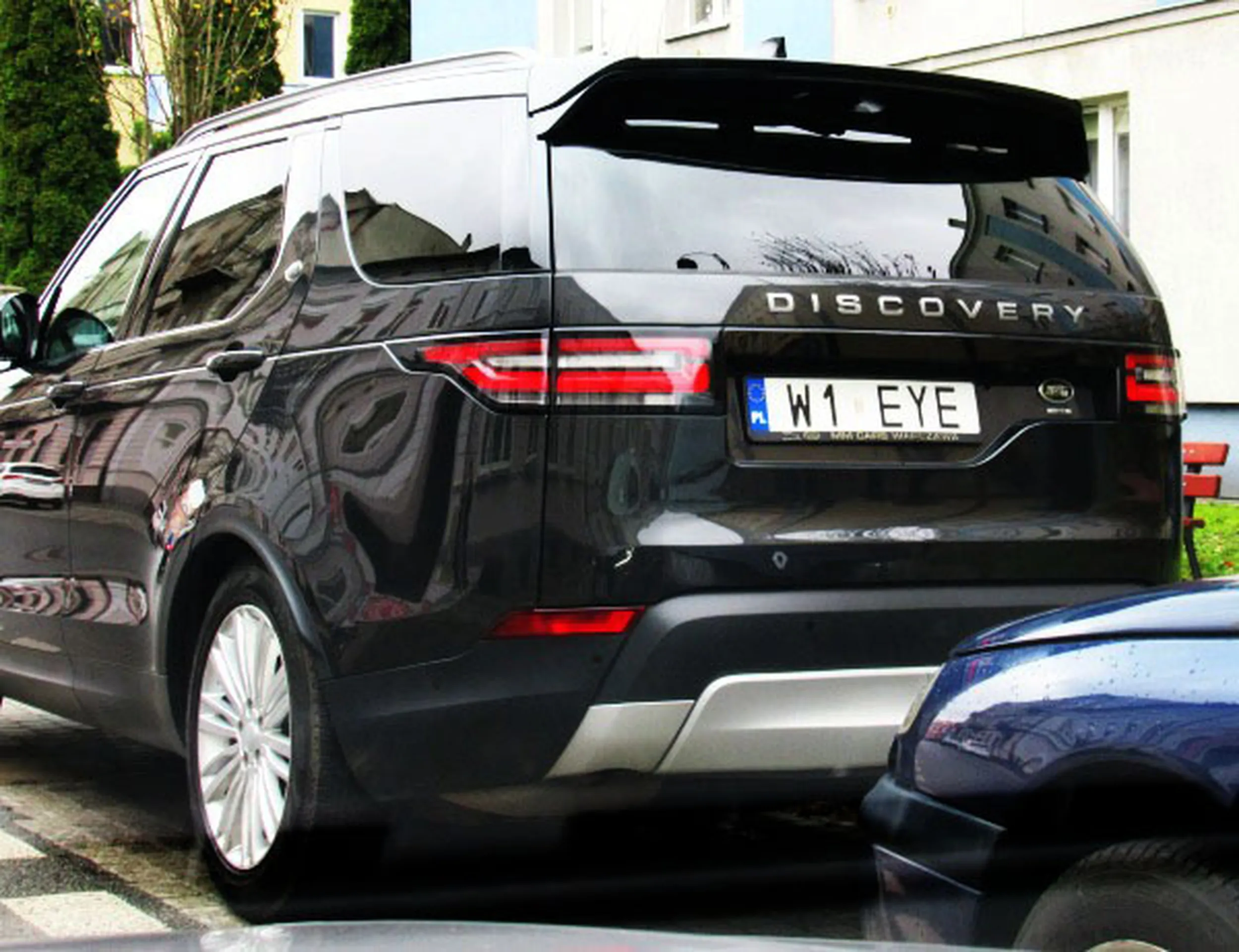 Fajny numer, blacha W1 EYE