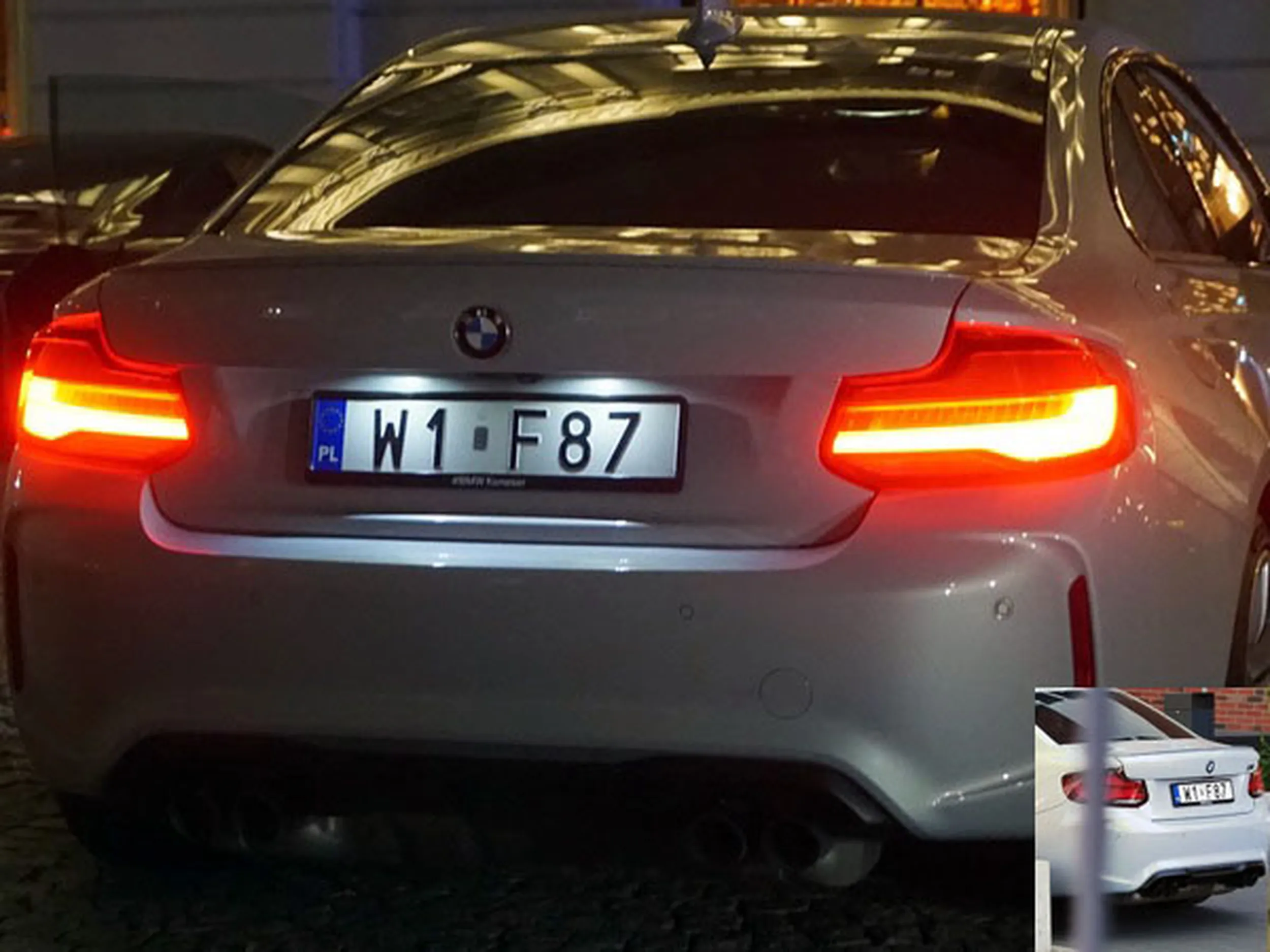 Fajny numer, blacha W1 F87