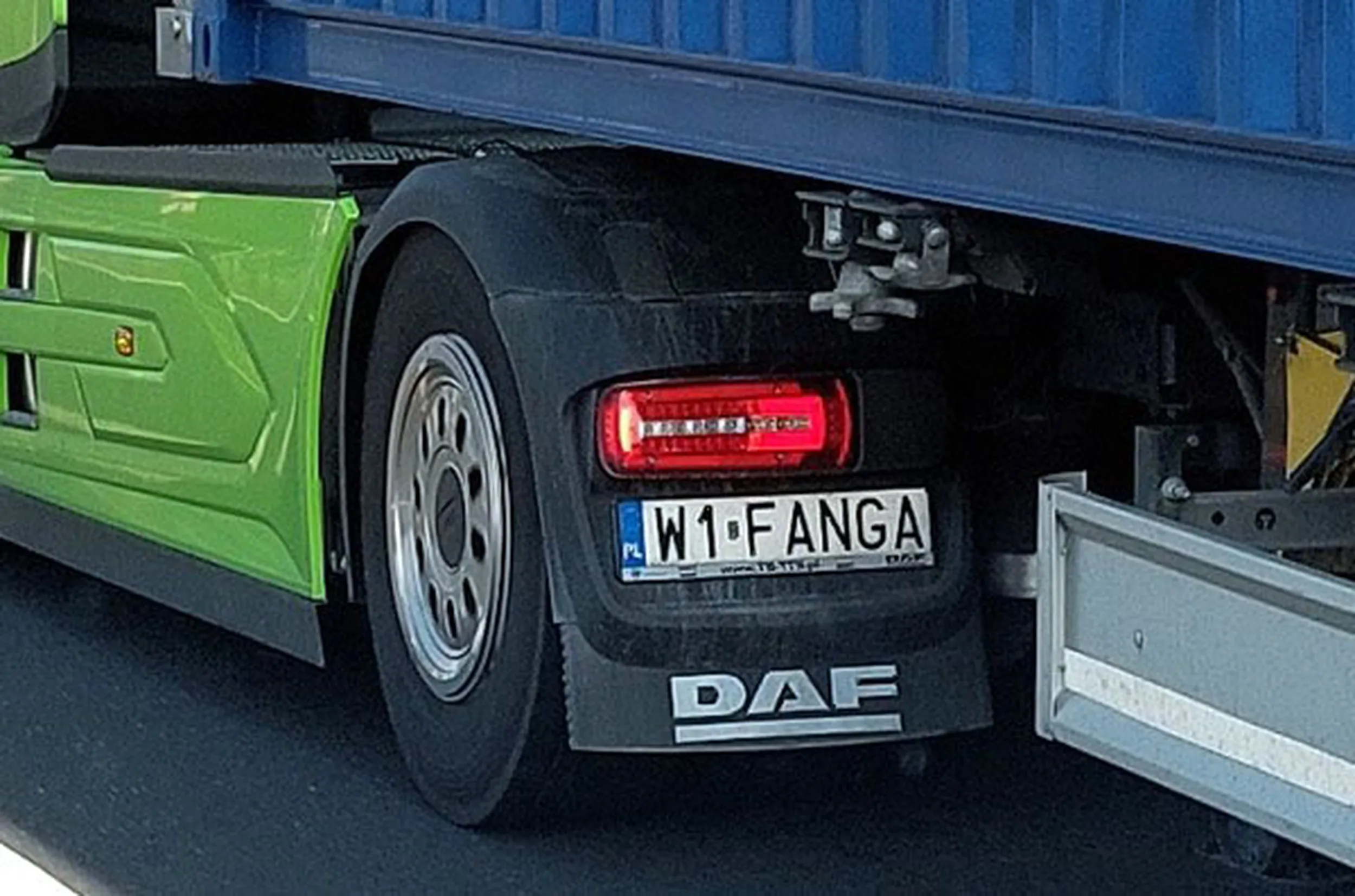 Fajny numer, blacha W1 FANGA