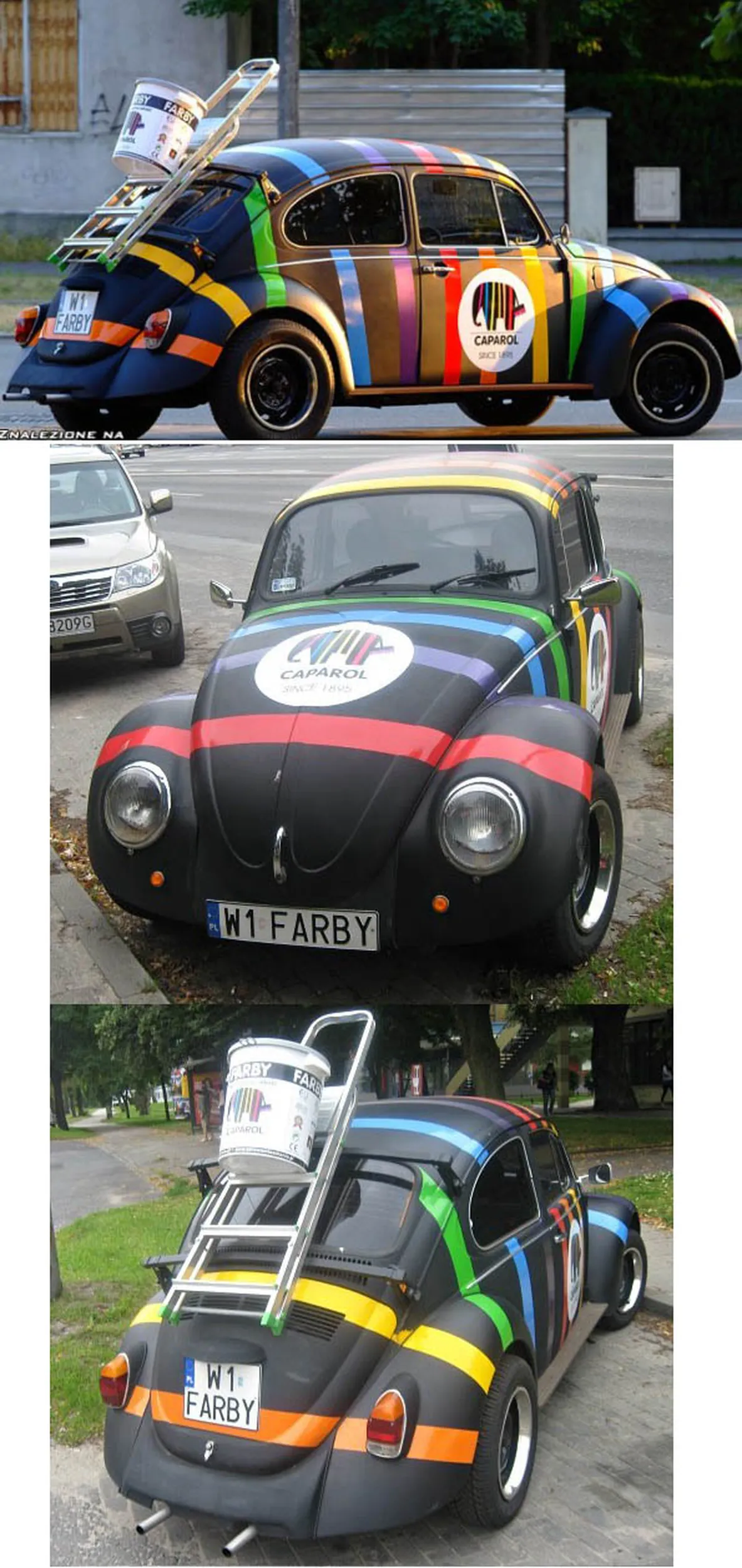 Fajny numer, blacha W1 FARBY