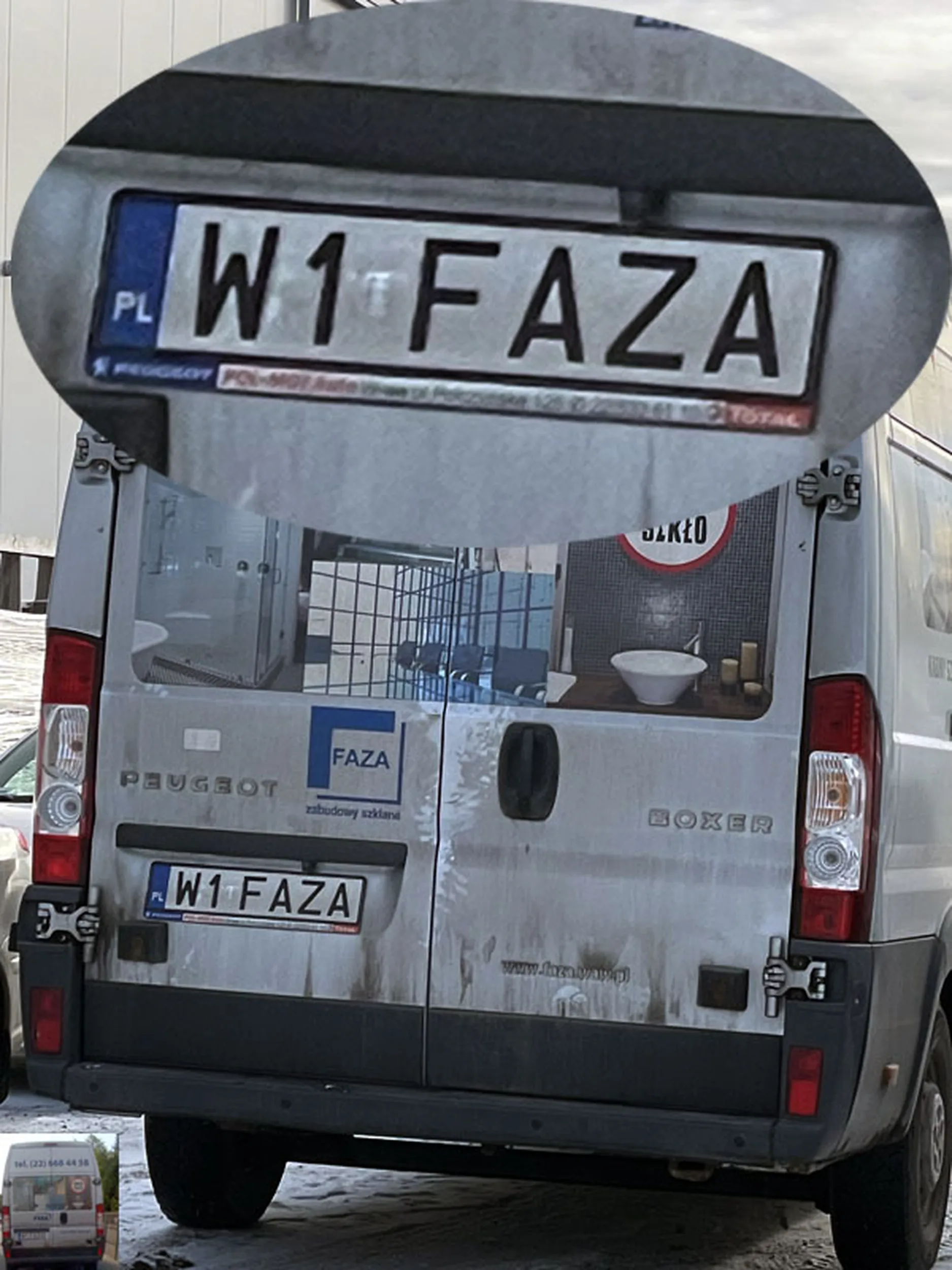 Fajny numer, blacha W1 FAZA