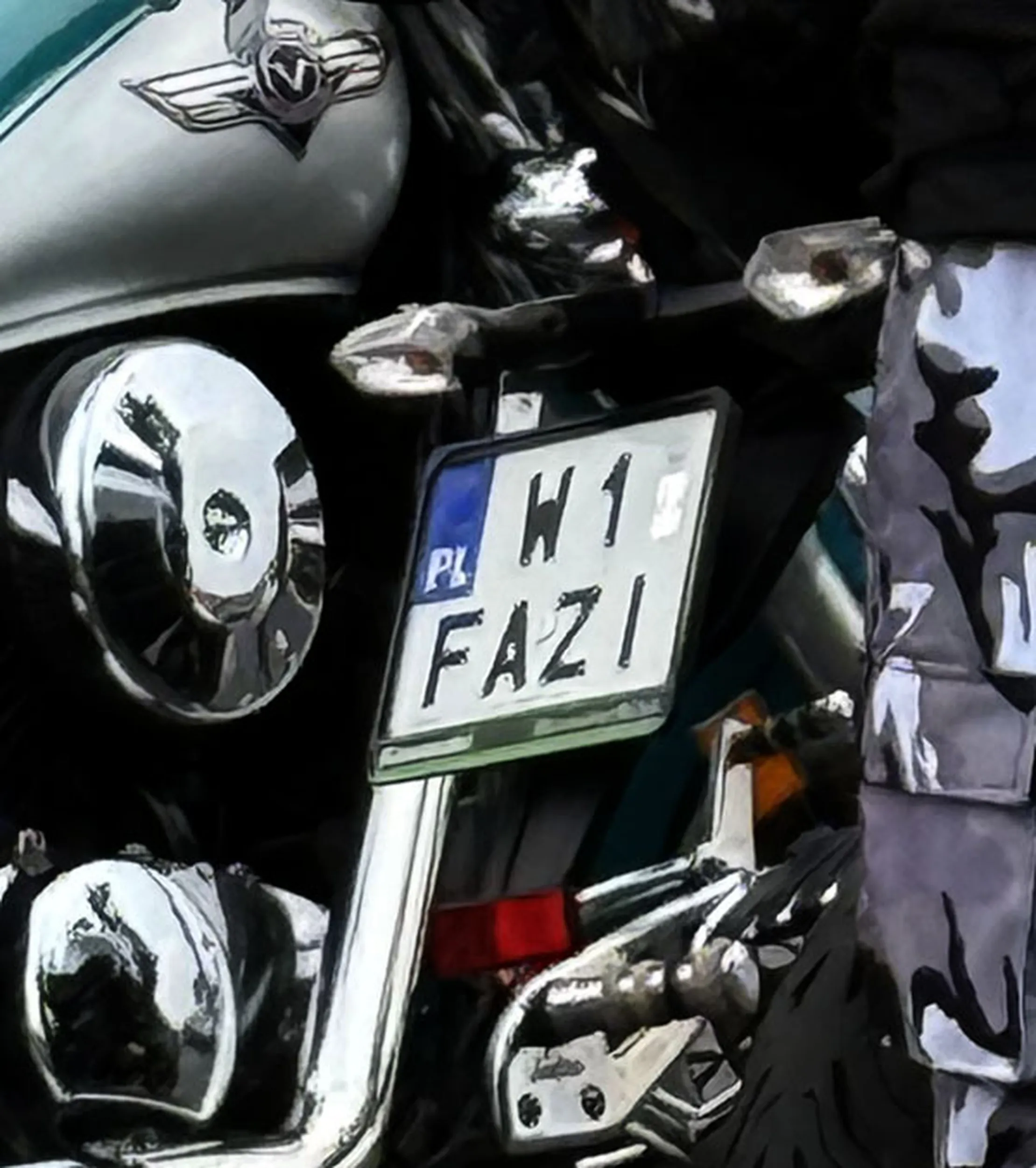 Fajny numer, blacha W1 FAZI