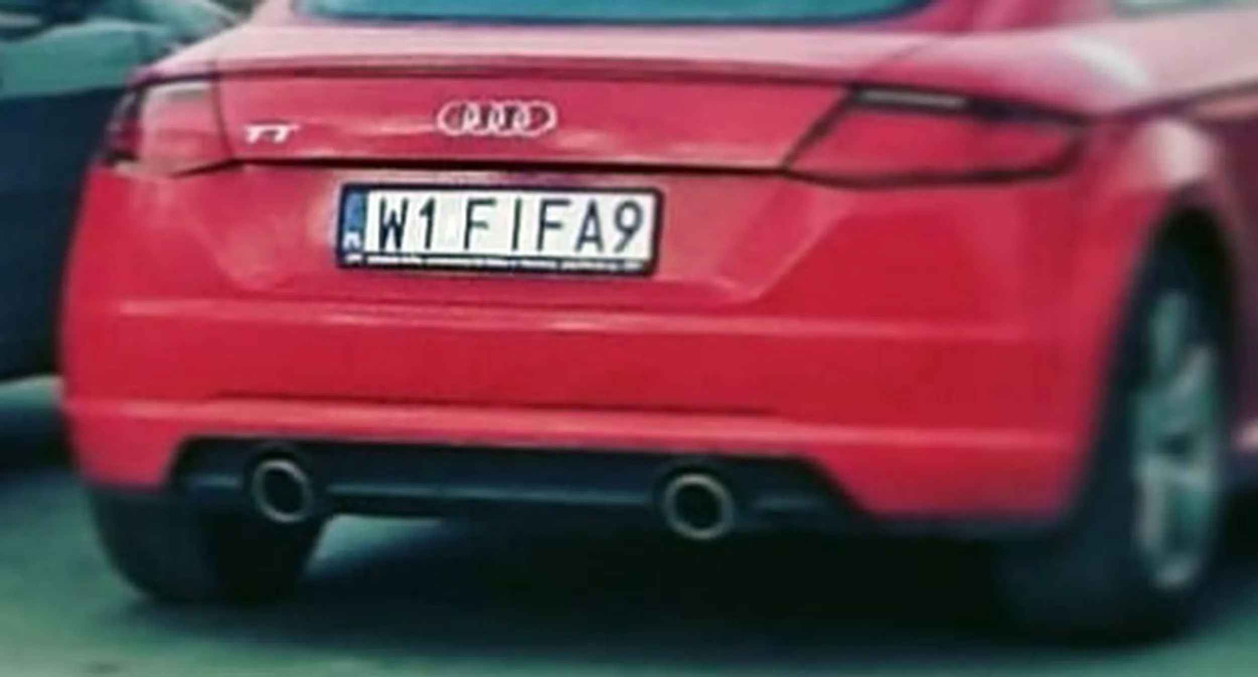 Fajny numer, blacha W1 FIFA9