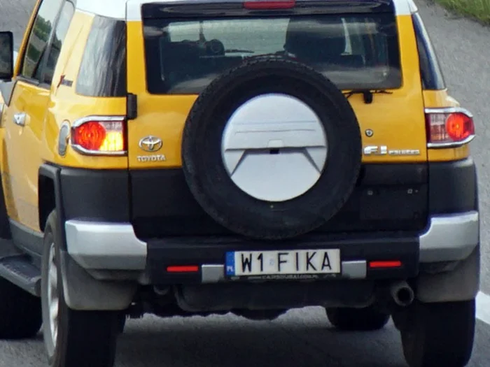 Fajny numer, blacha W1 FIKA