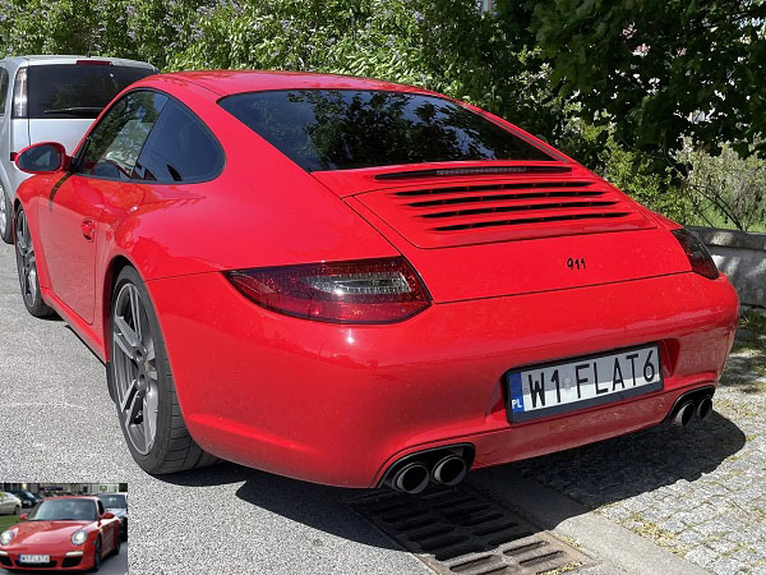 Fajny numer, blacha W1 FLAT6