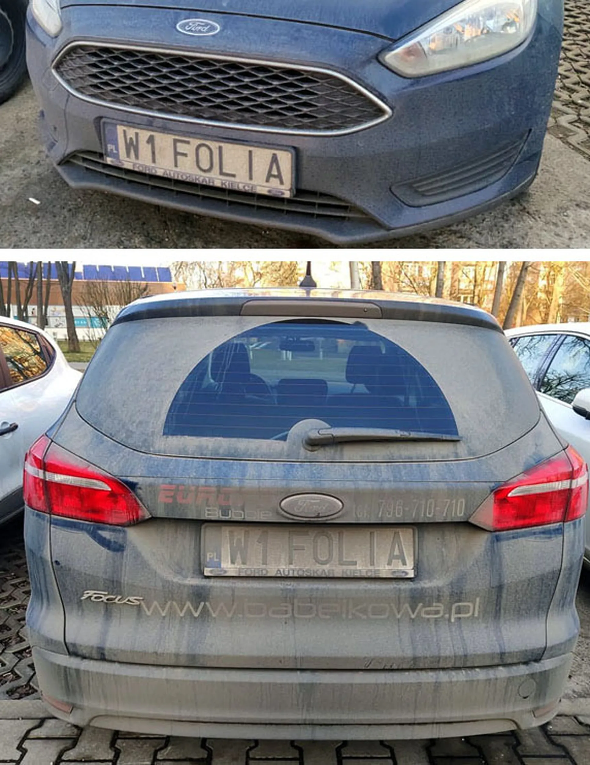 Fajny numer, blacha W1 FOLIA