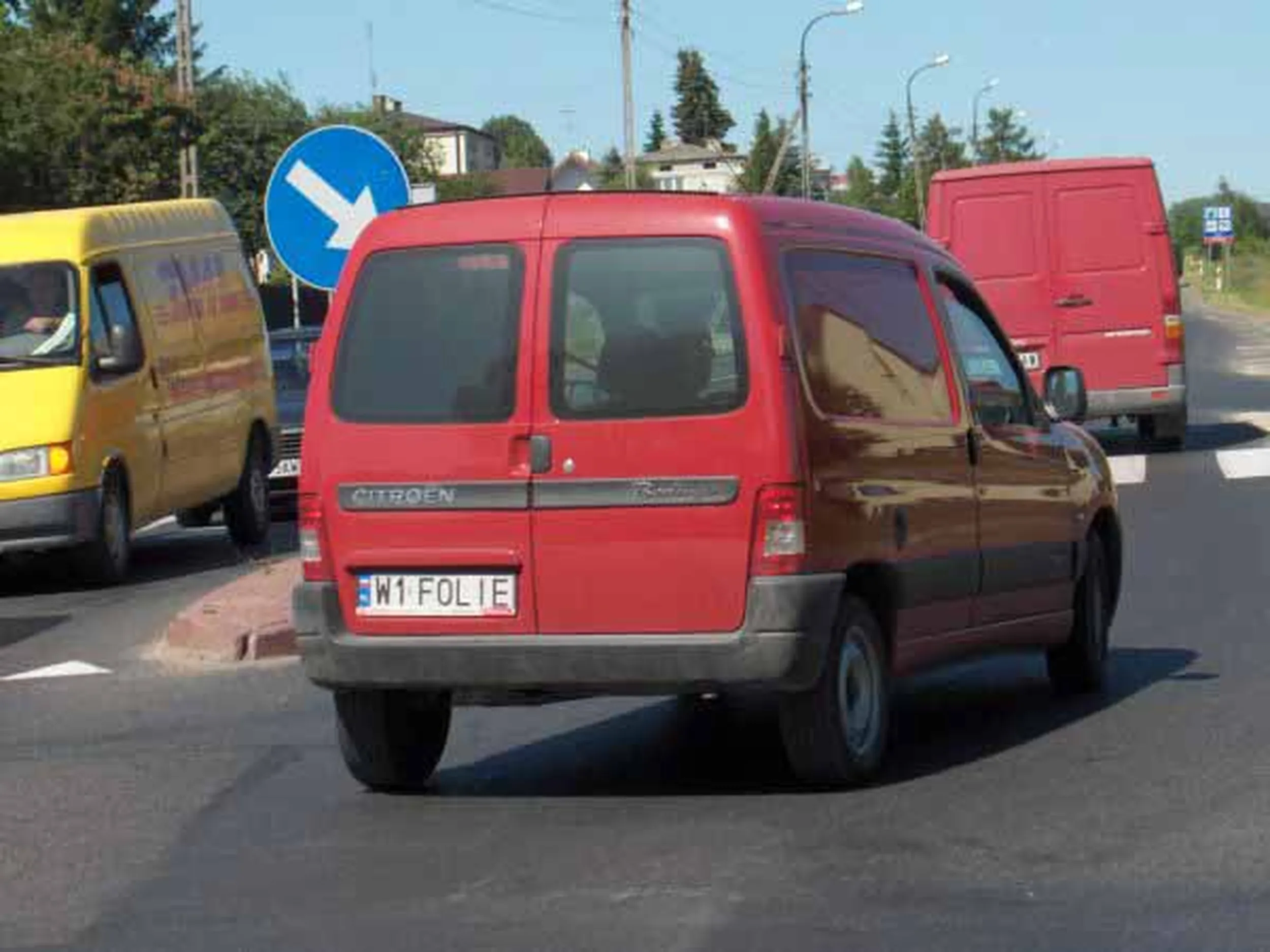 Fajny numer, blacha W1 FOLIE