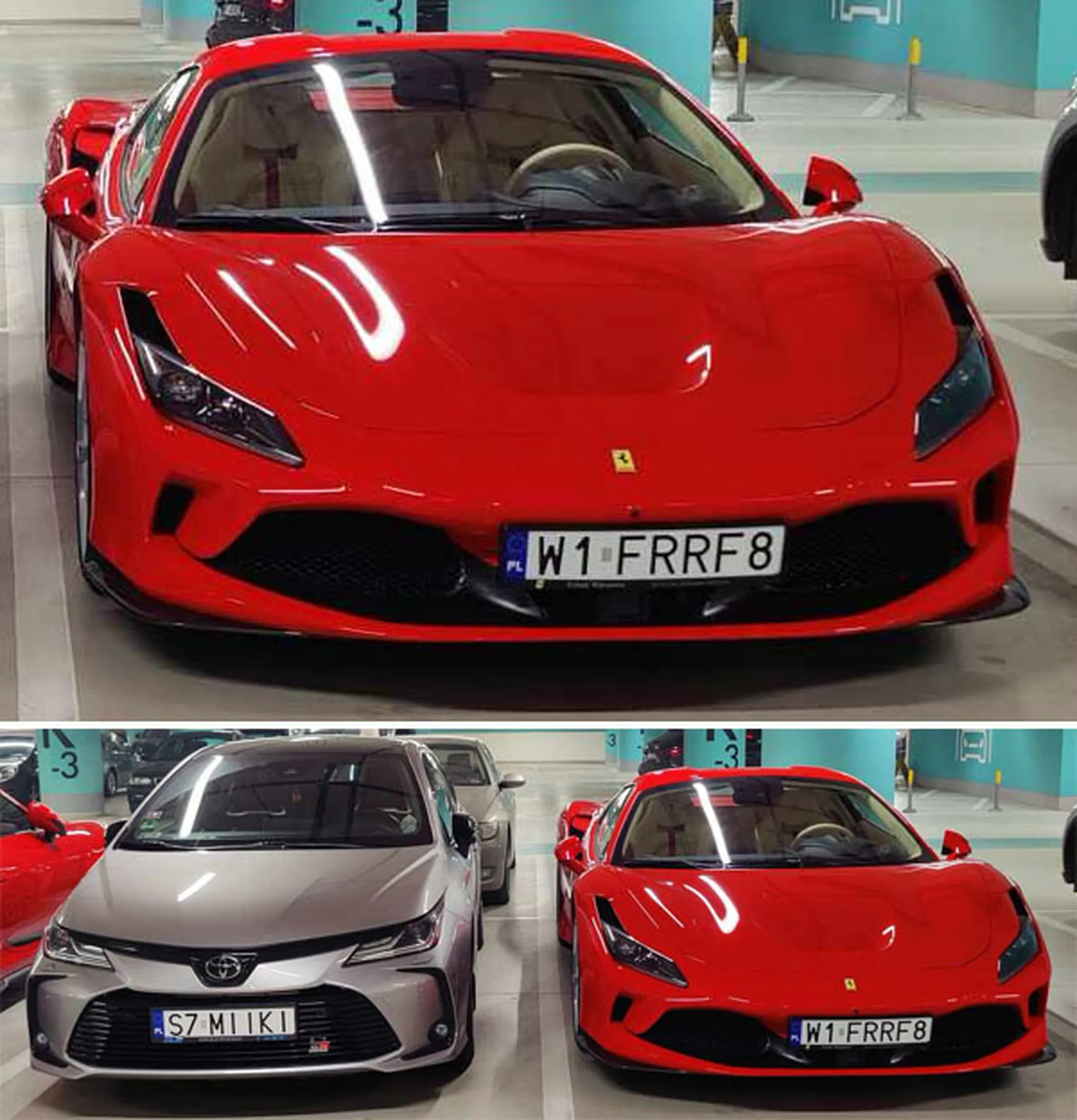 Fajny numer, blacha W1 FRRF8