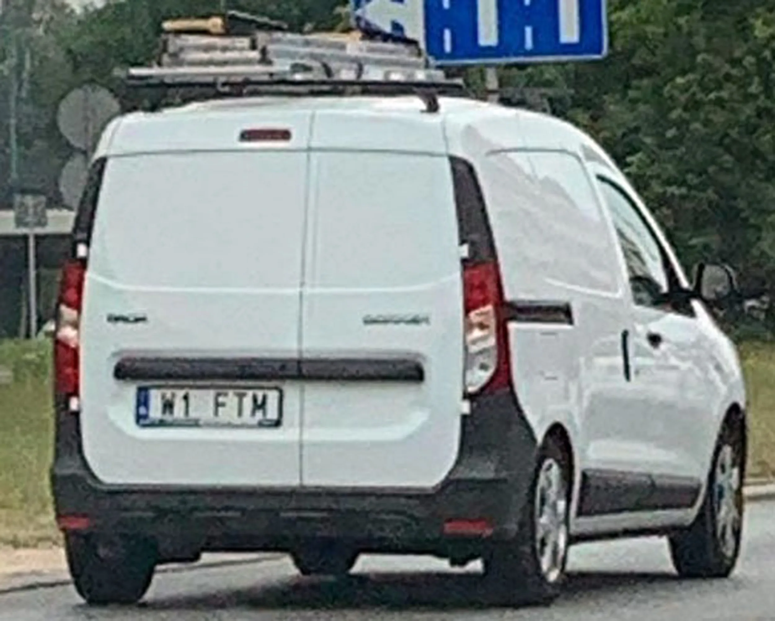 Fajny numer, blacha W1 FTM