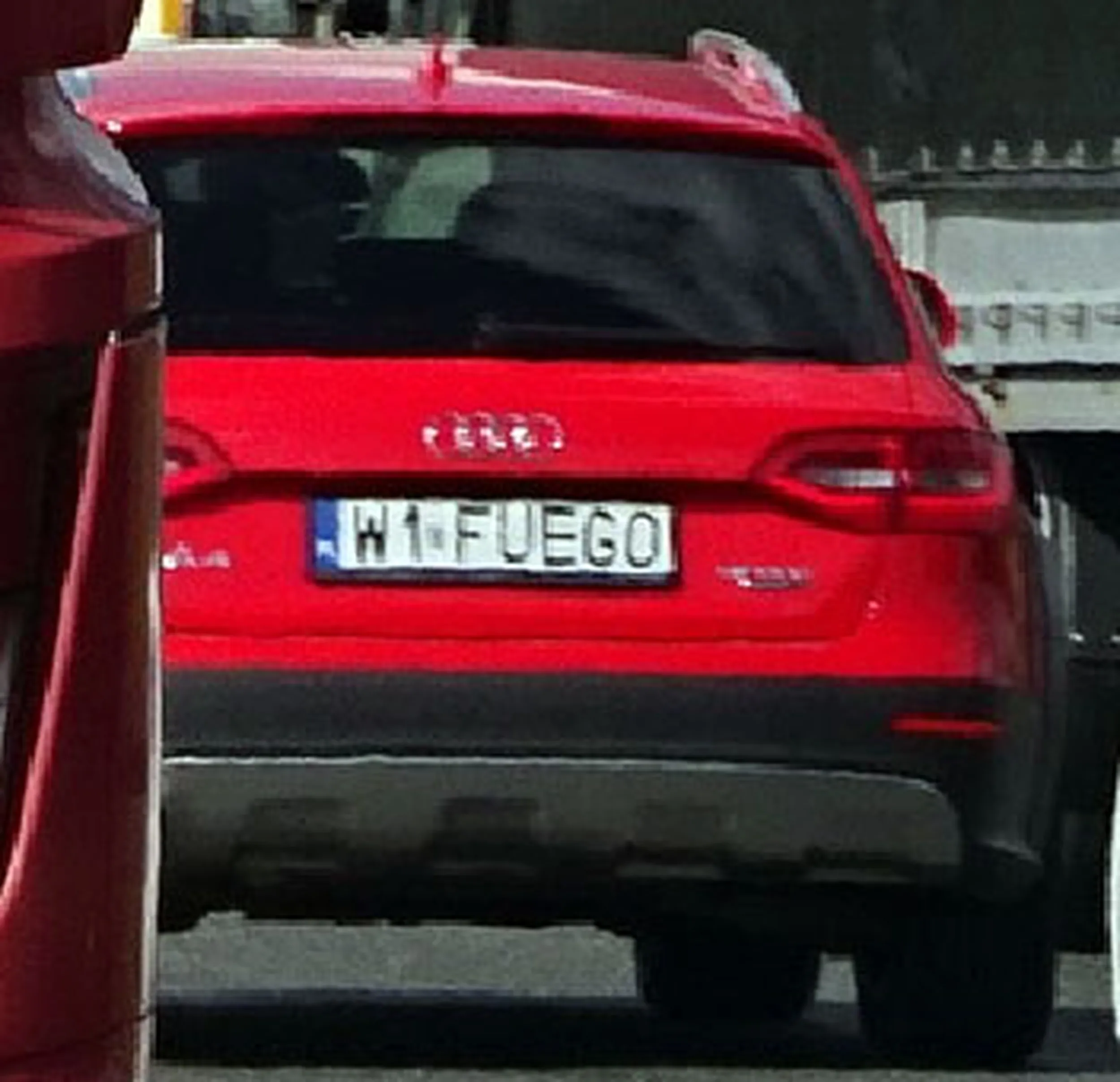 Fajny numer, blacha W1 FUEGO