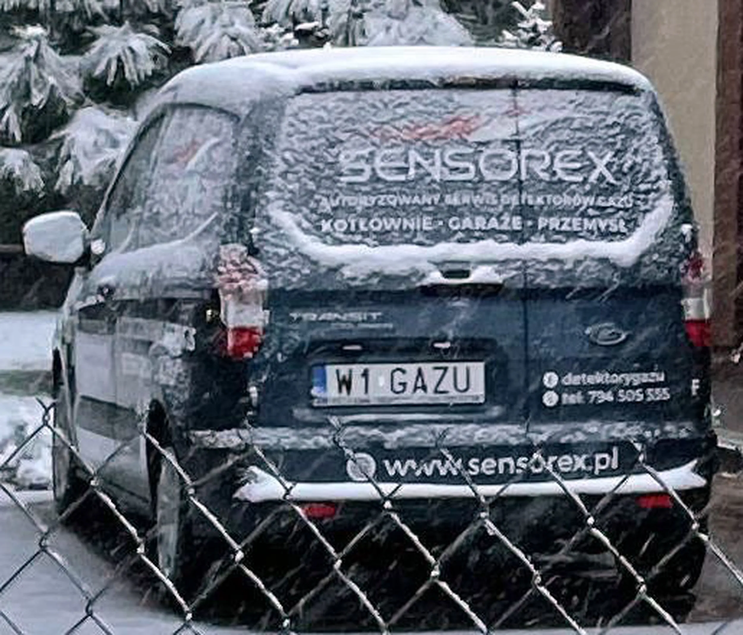 Fajny numer, blacha W1 GAZU