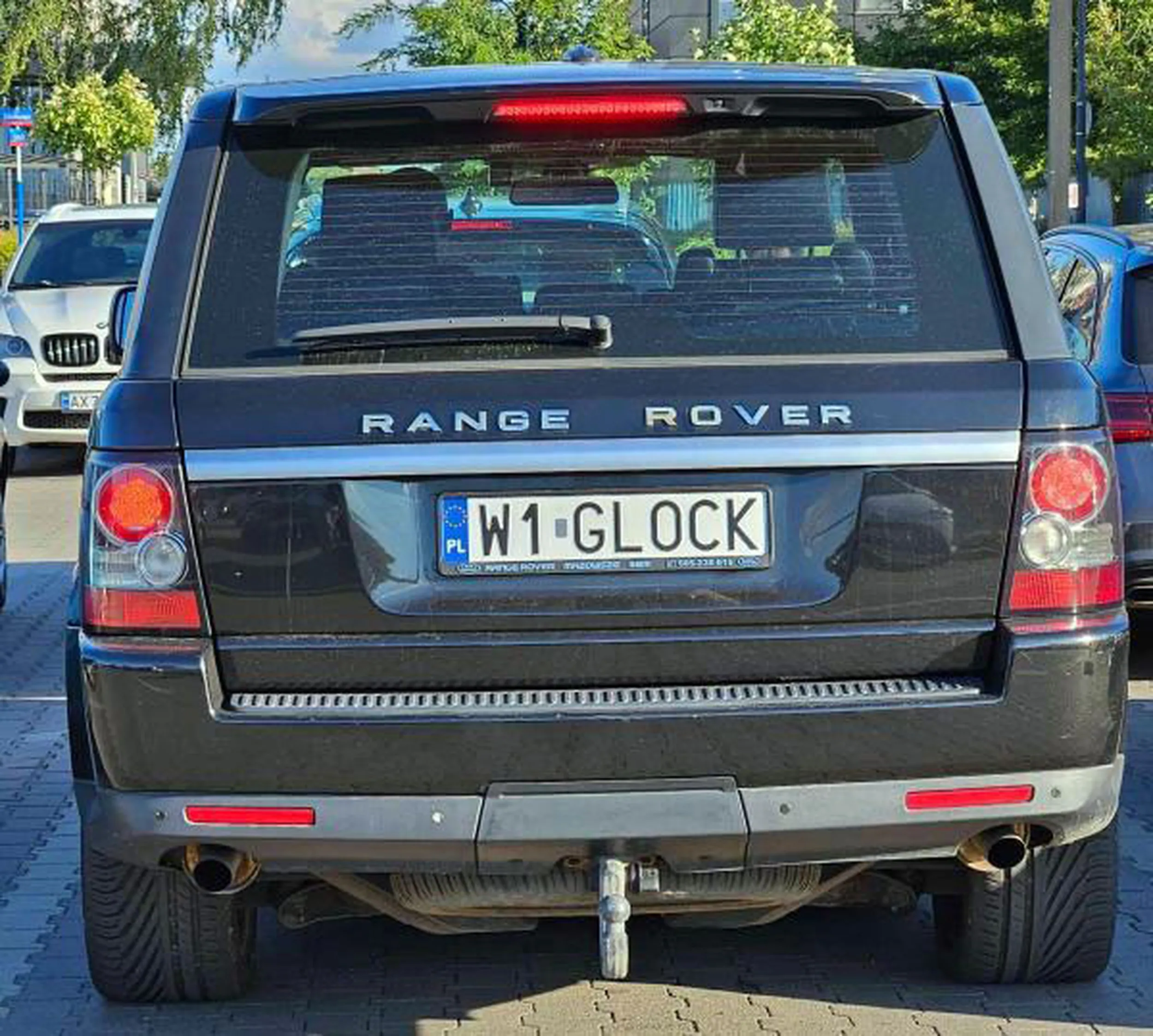 Fajny numer, blacha W1 GLOCK