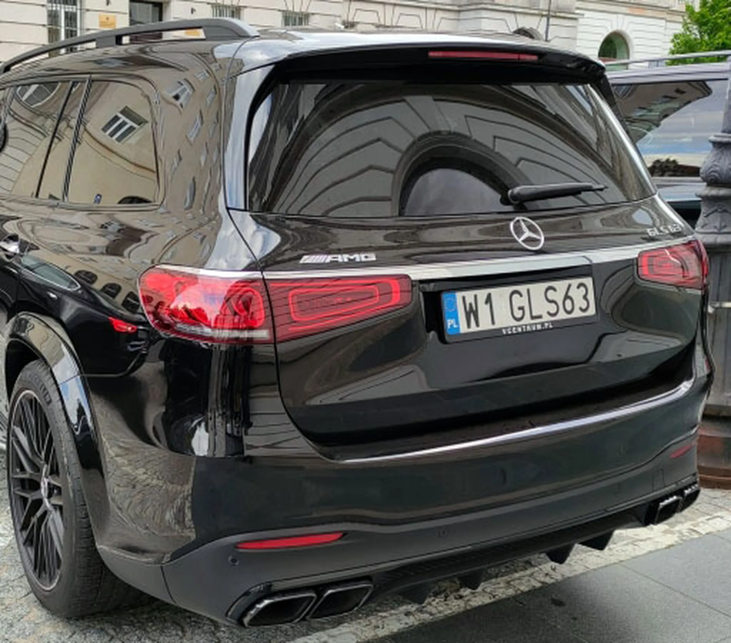 Fajny numer, blacha W1 GLS63