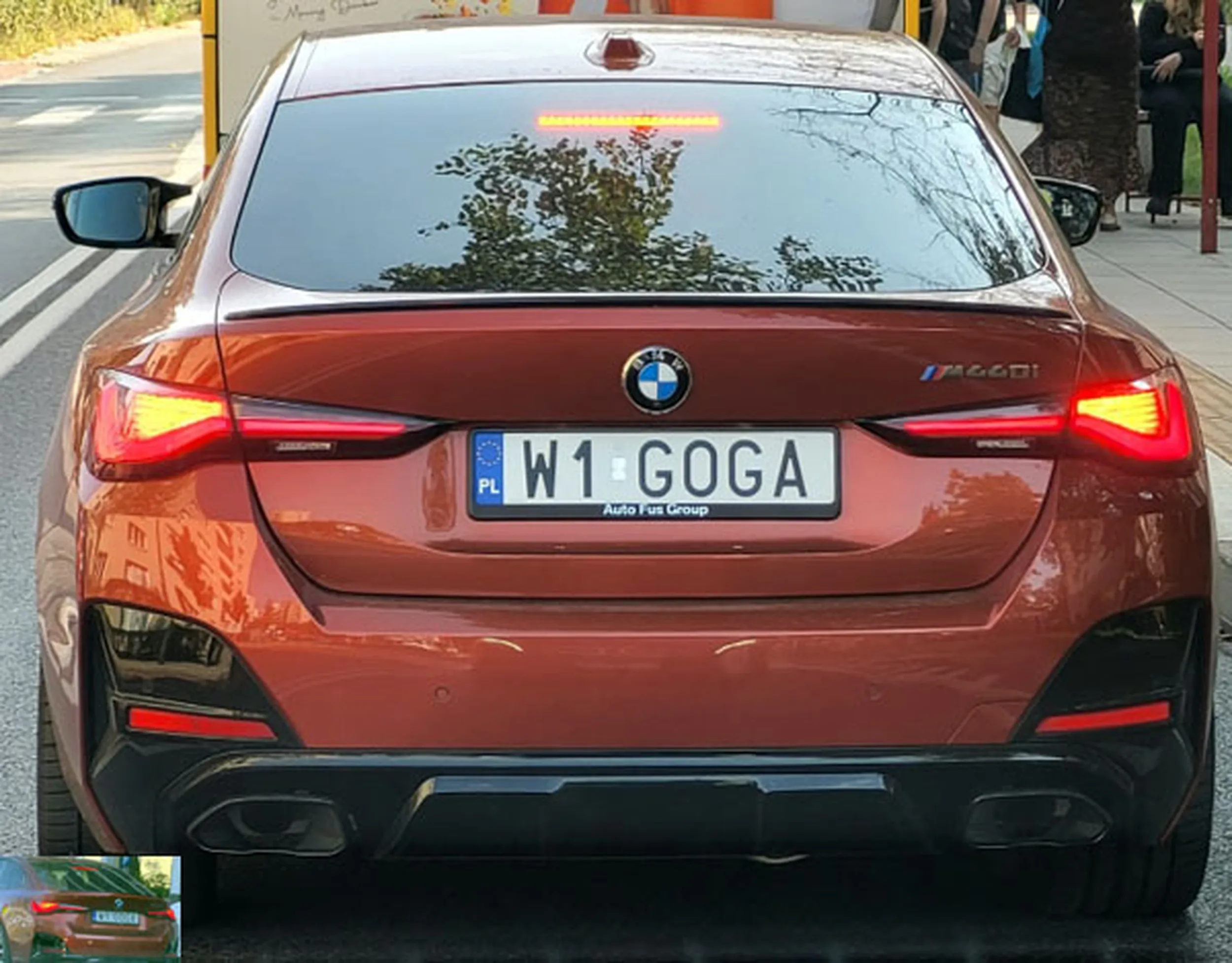 Fajny numer, blacha W1 GOGA