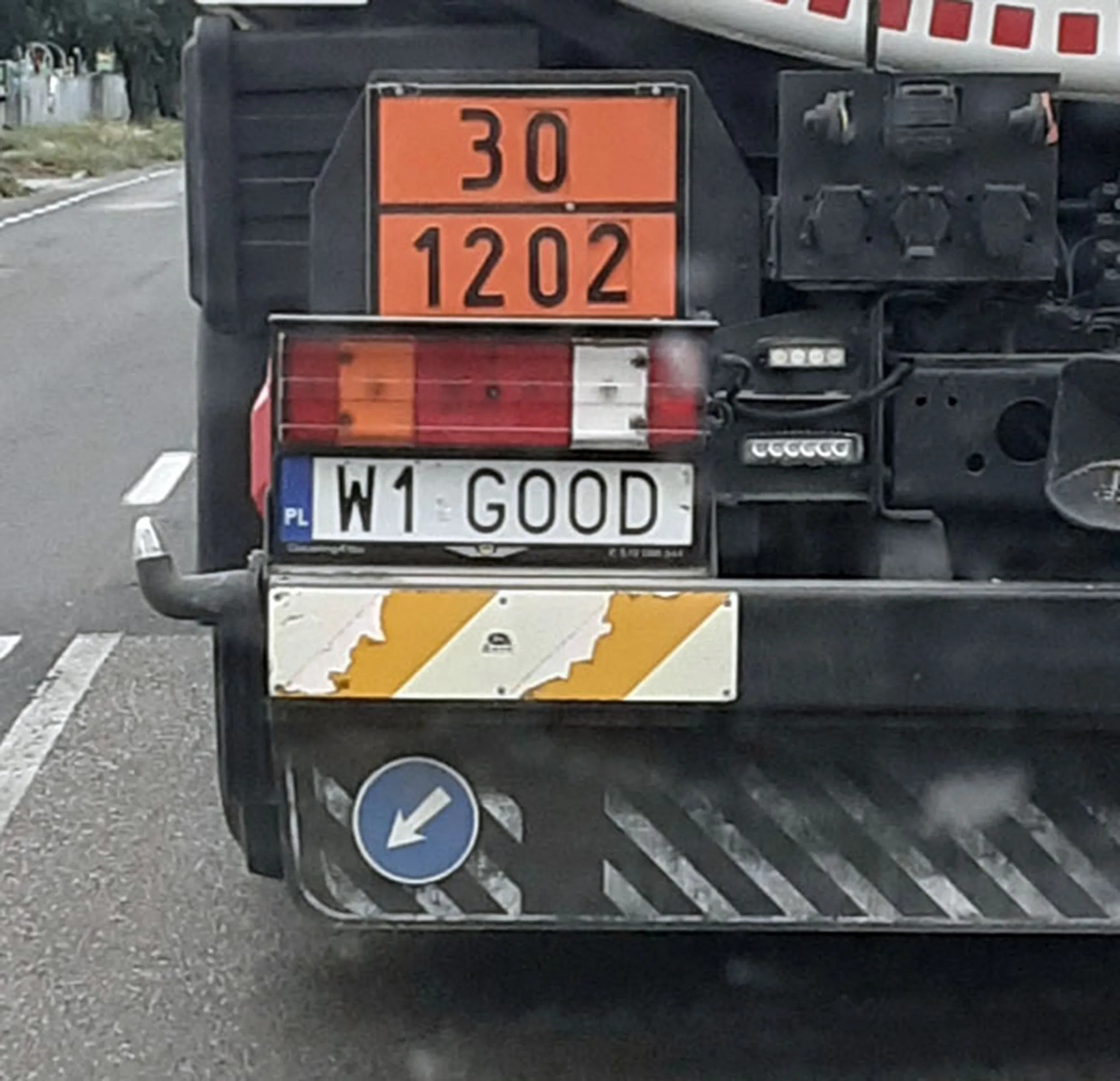 Fajny numer, blacha W1 GOOD