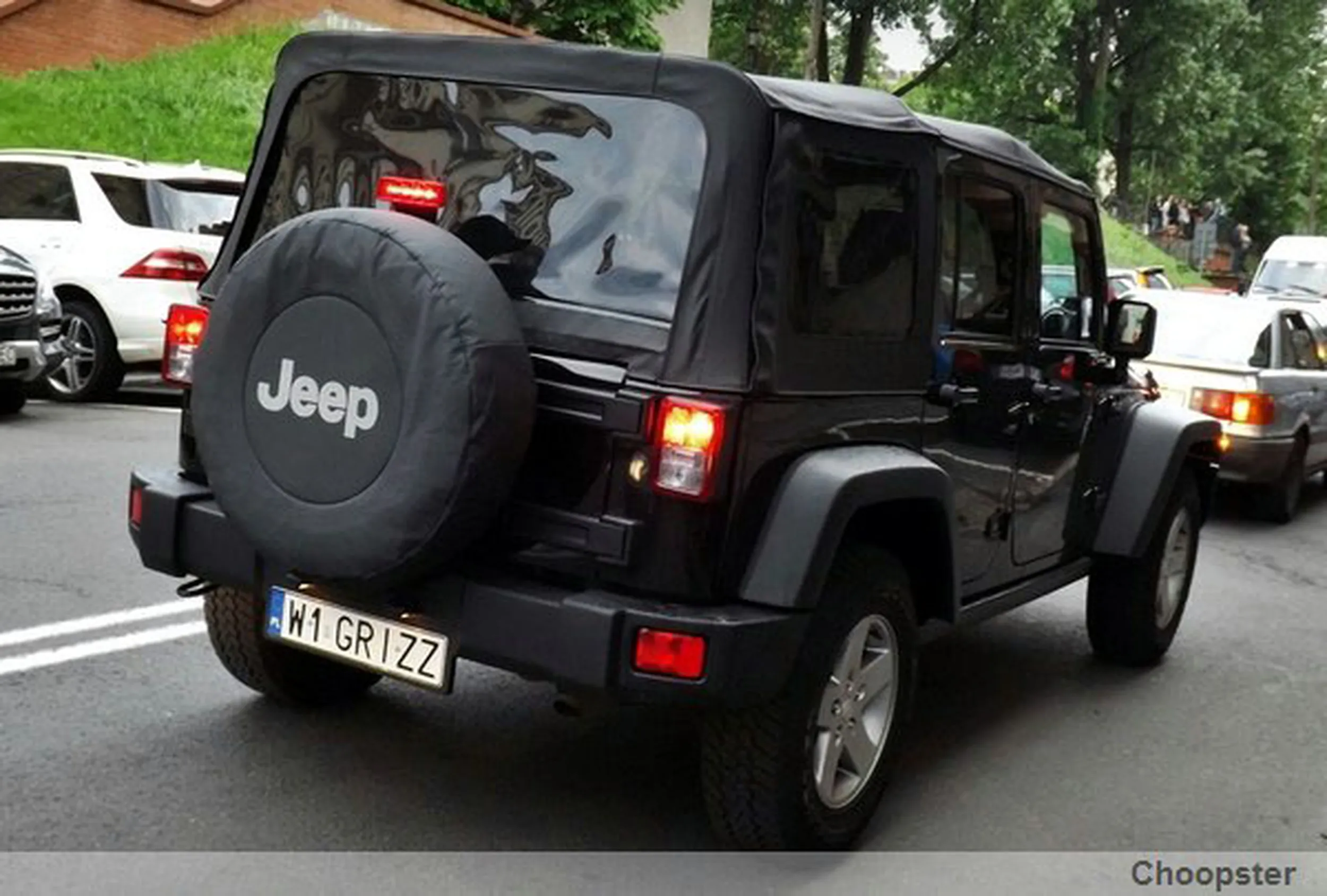 Fajny numer, blacha W1 GRIZZ