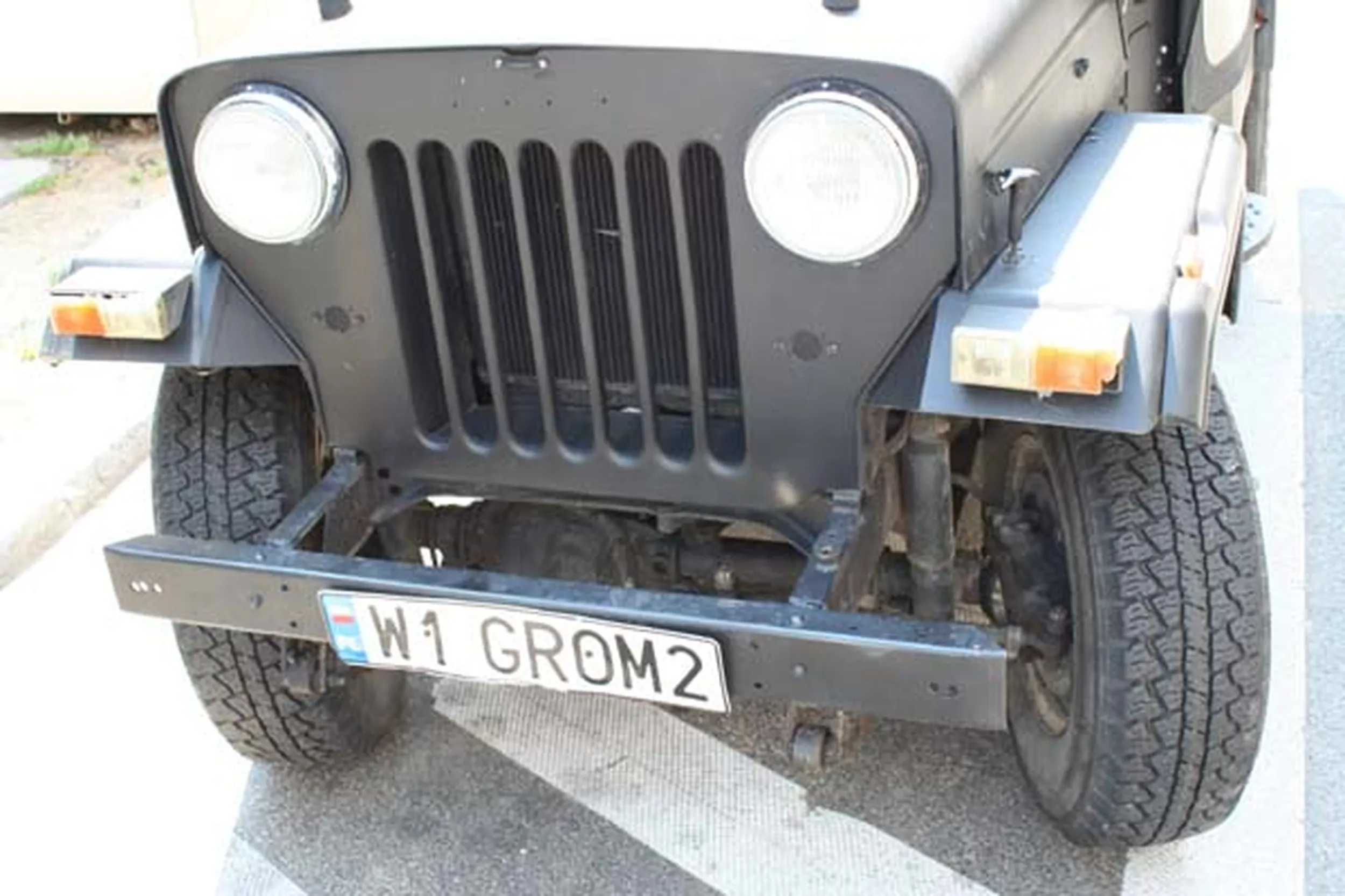 Fajny numer, blacha W1 GROM2