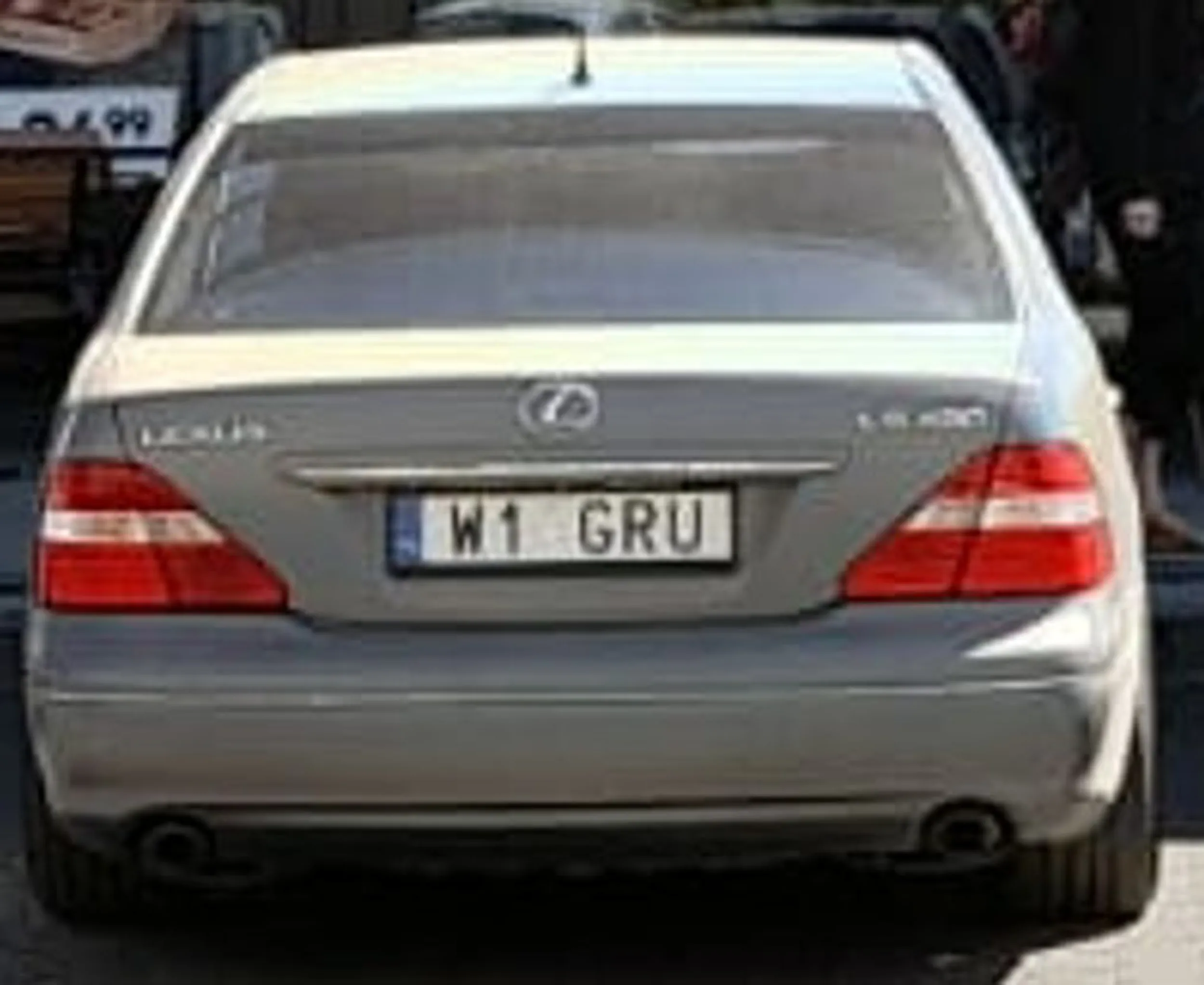 Fajny numer, blacha W1 GRU