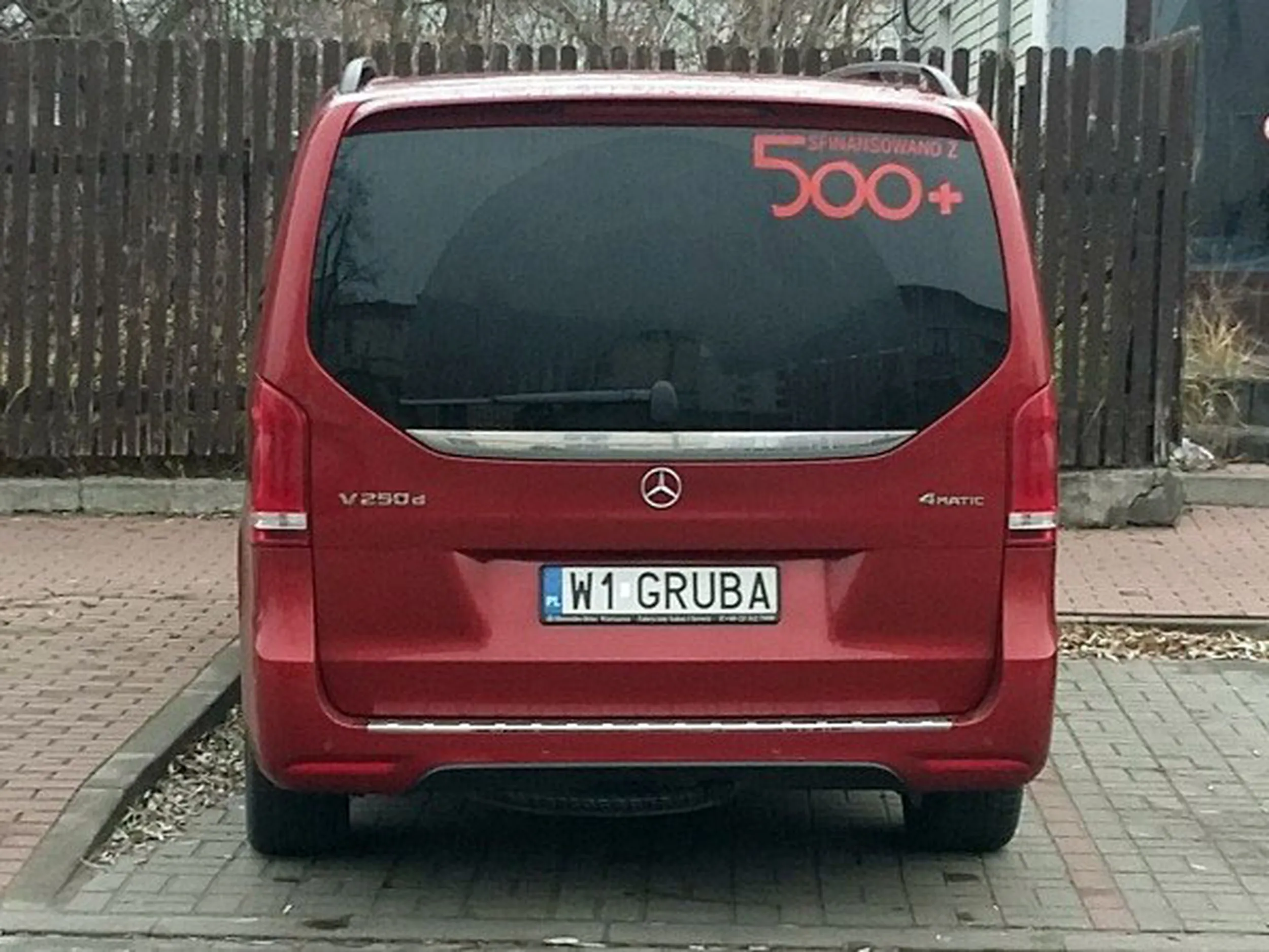 Fajny numer, blacha W1 GRUBA