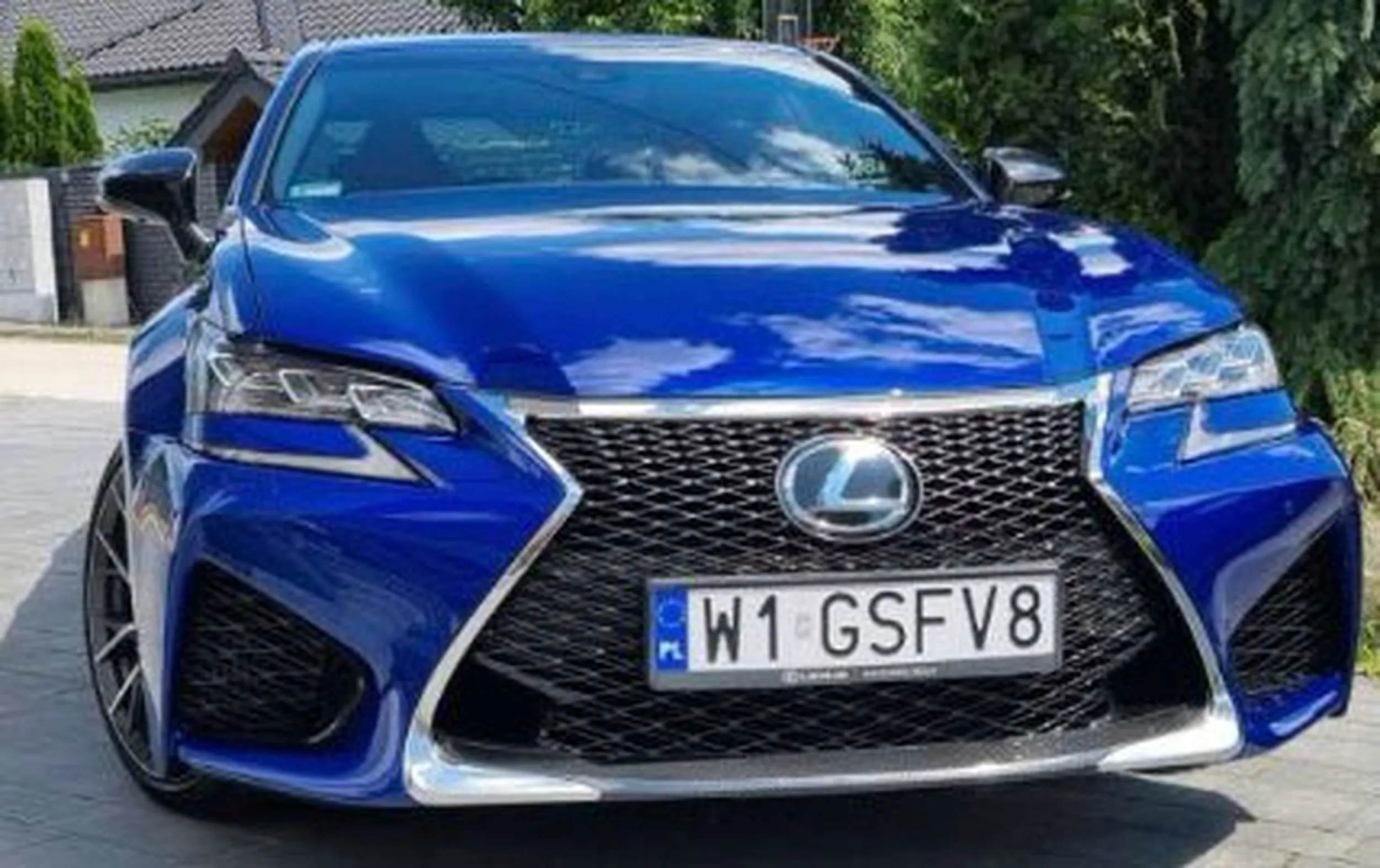 Fajny numer, blacha W1 GSFV8