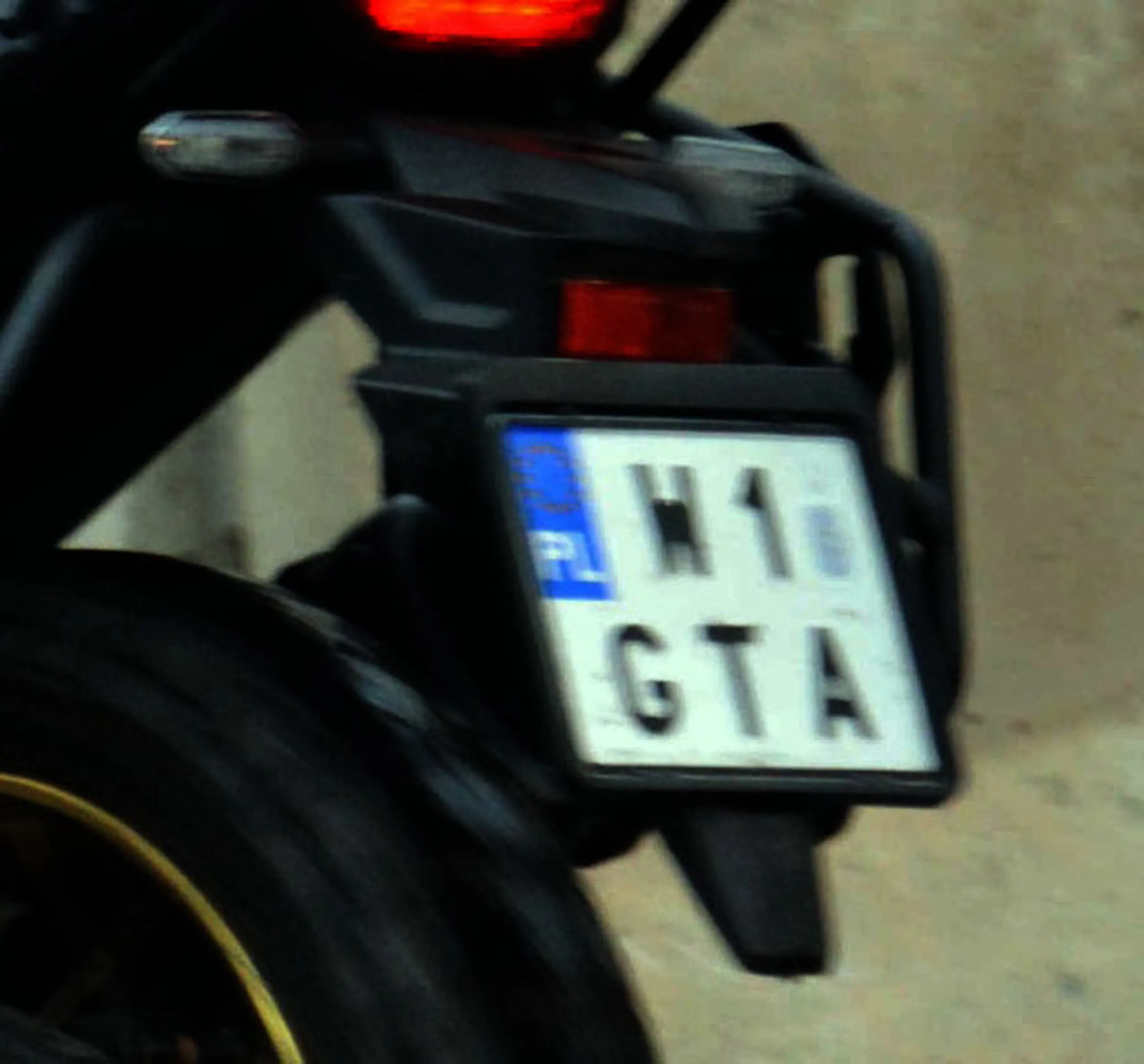 Fajny numer, blacha W1 GTA