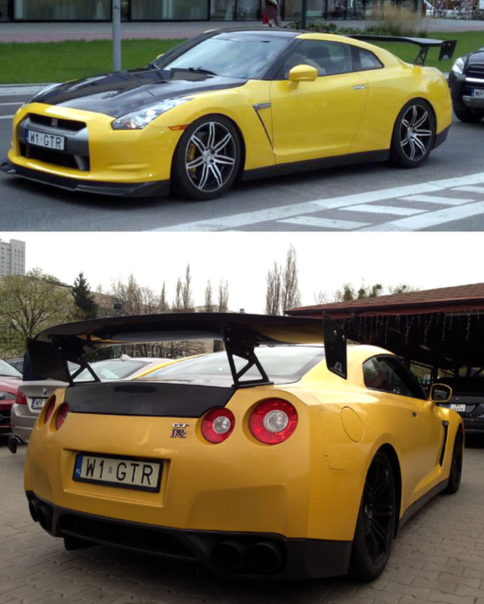 Fajny numer, blacha W1 GTR