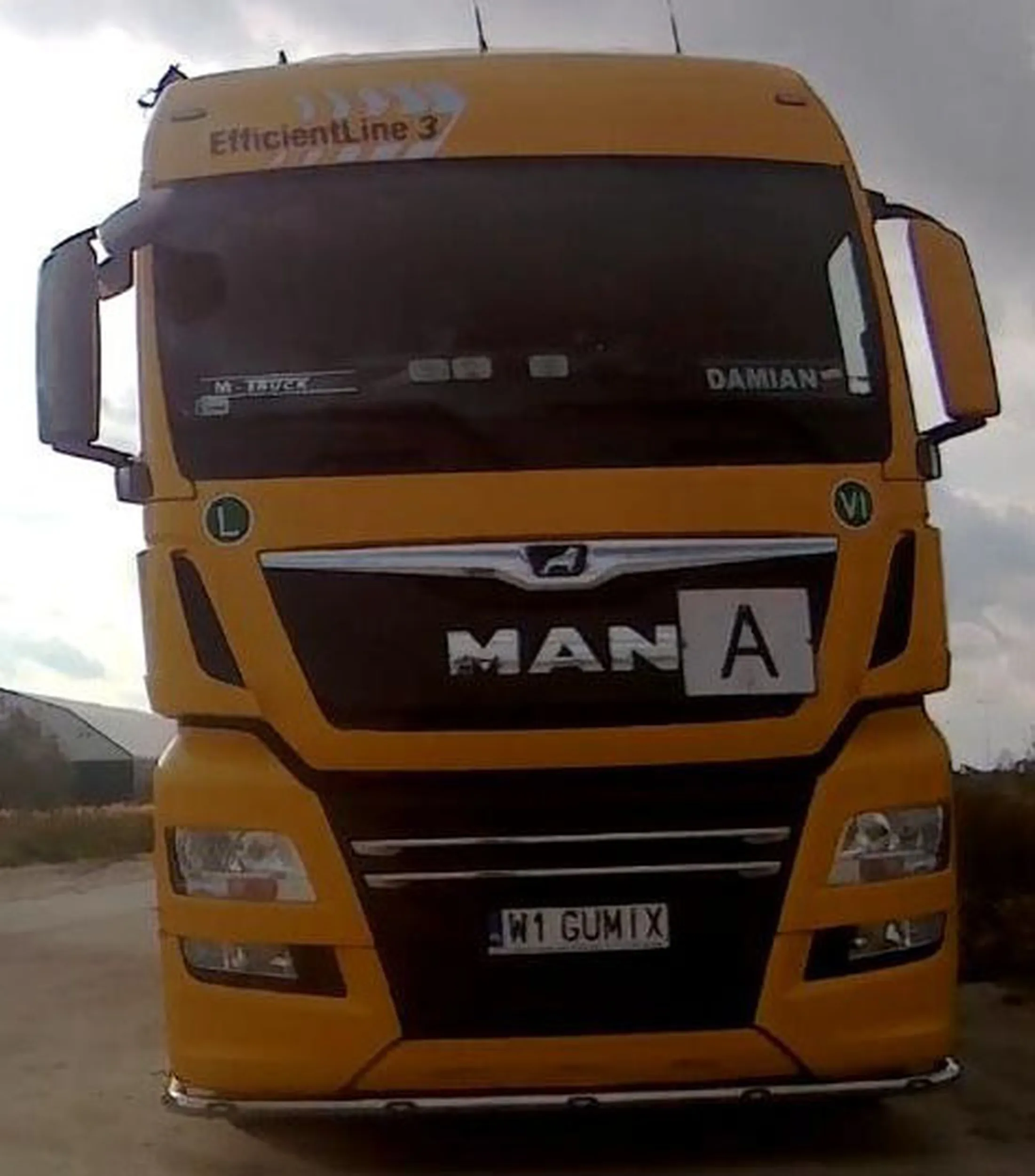 Fajny numer, blacha W1 GUMIX