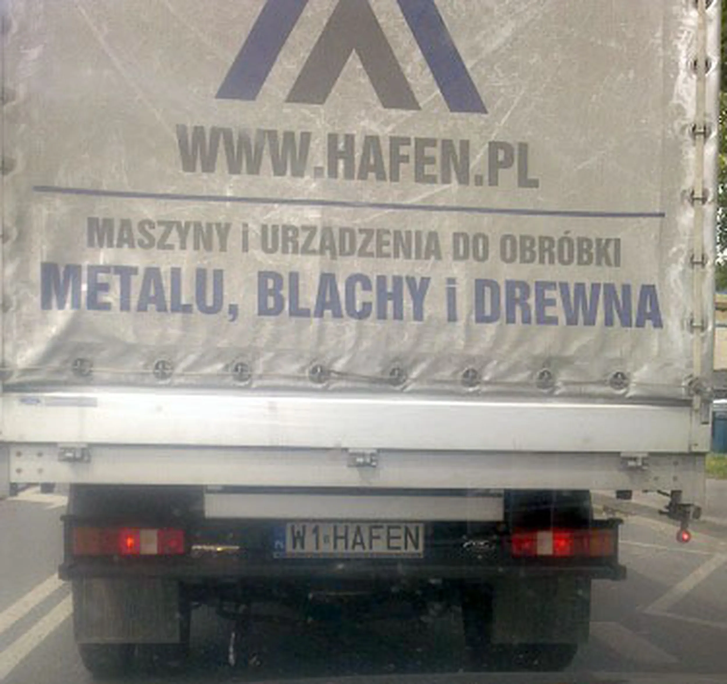 Fajny numer, blacha W1 HAFEN