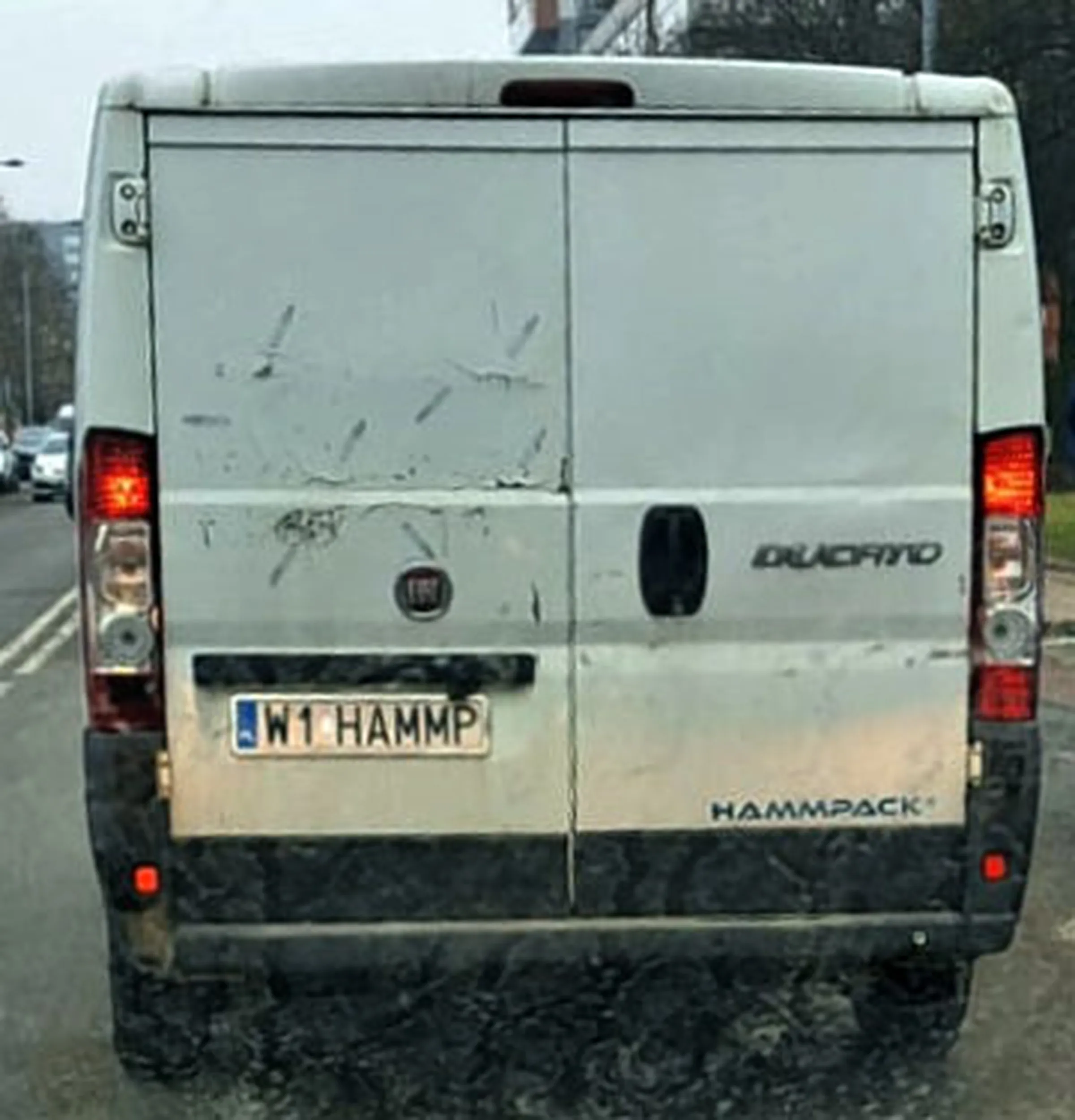 Fajny numer, blacha W1 HAMMP