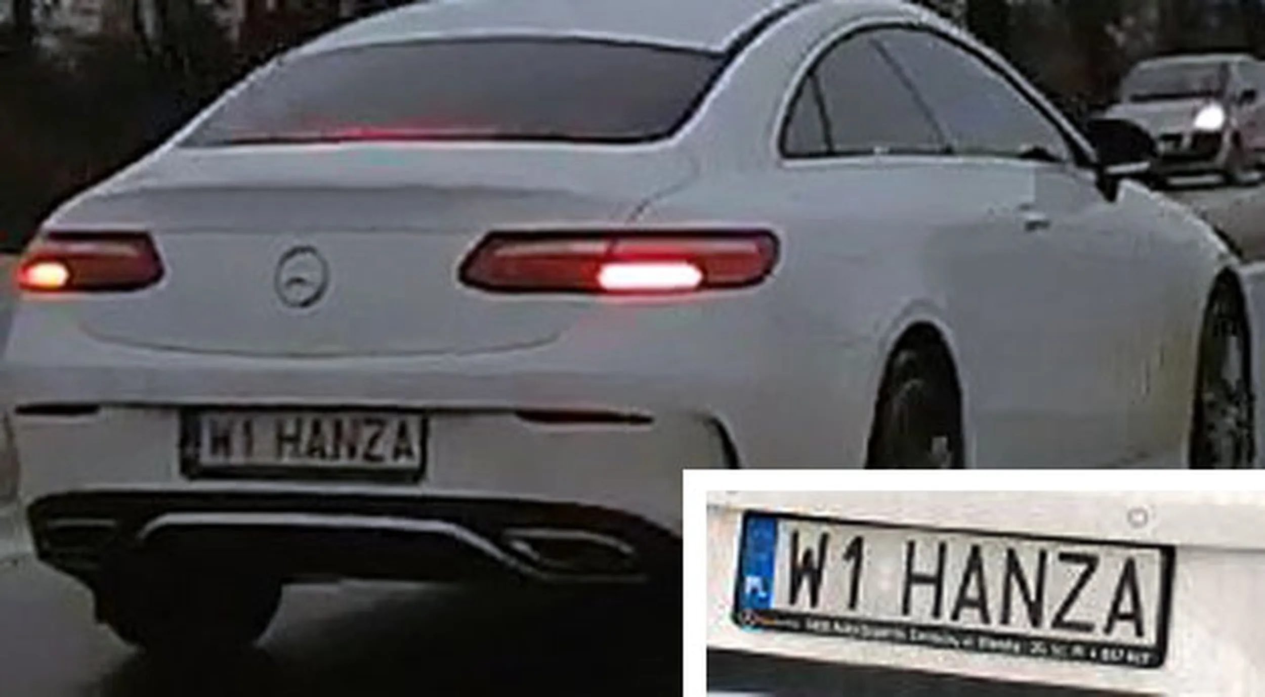 Fajny numer, blacha W1 HANZA