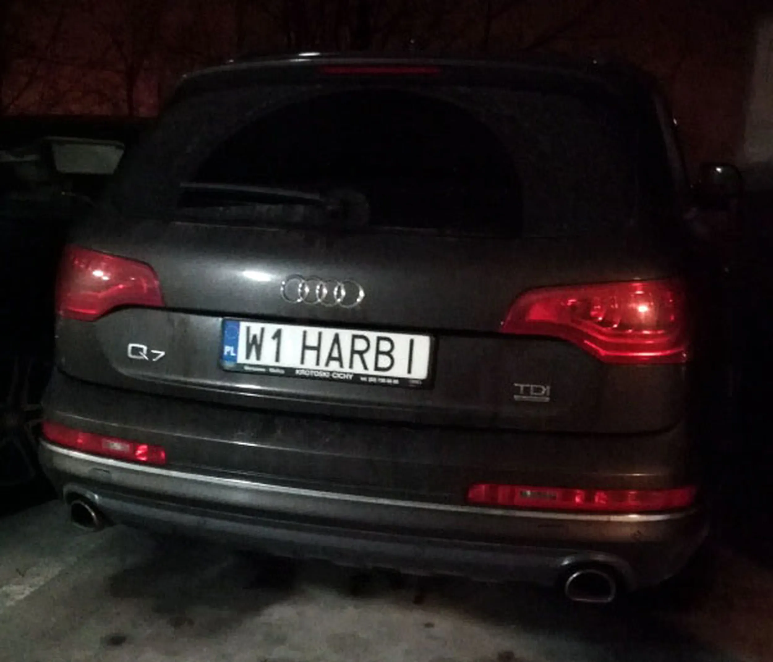 Fajny numer, blacha W1 HARBI