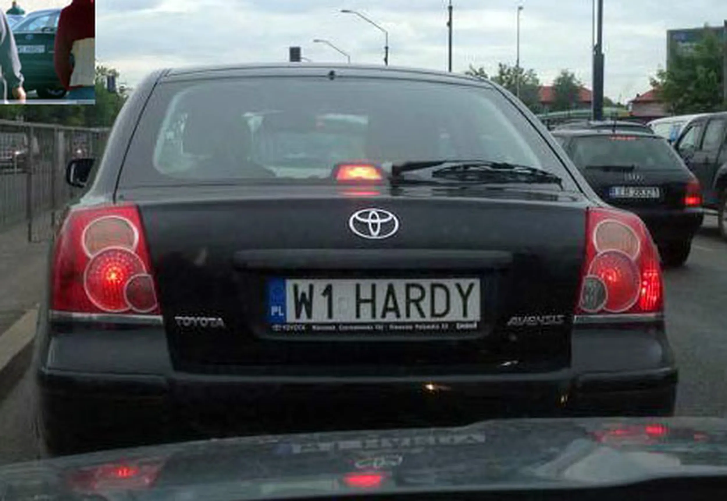 Fajny numer, blacha W1 HARDY