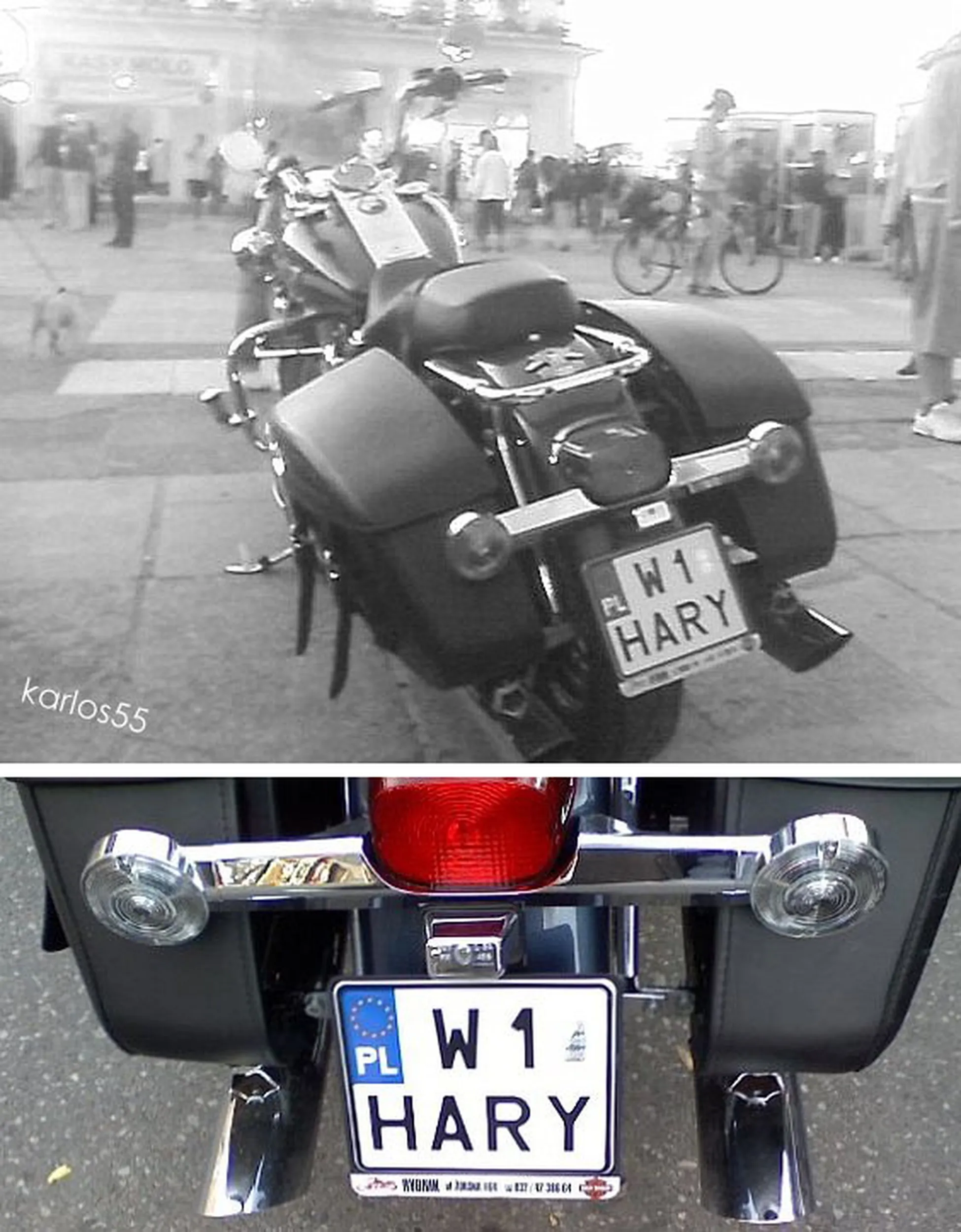 Fajny numer, blacha W1 HARY