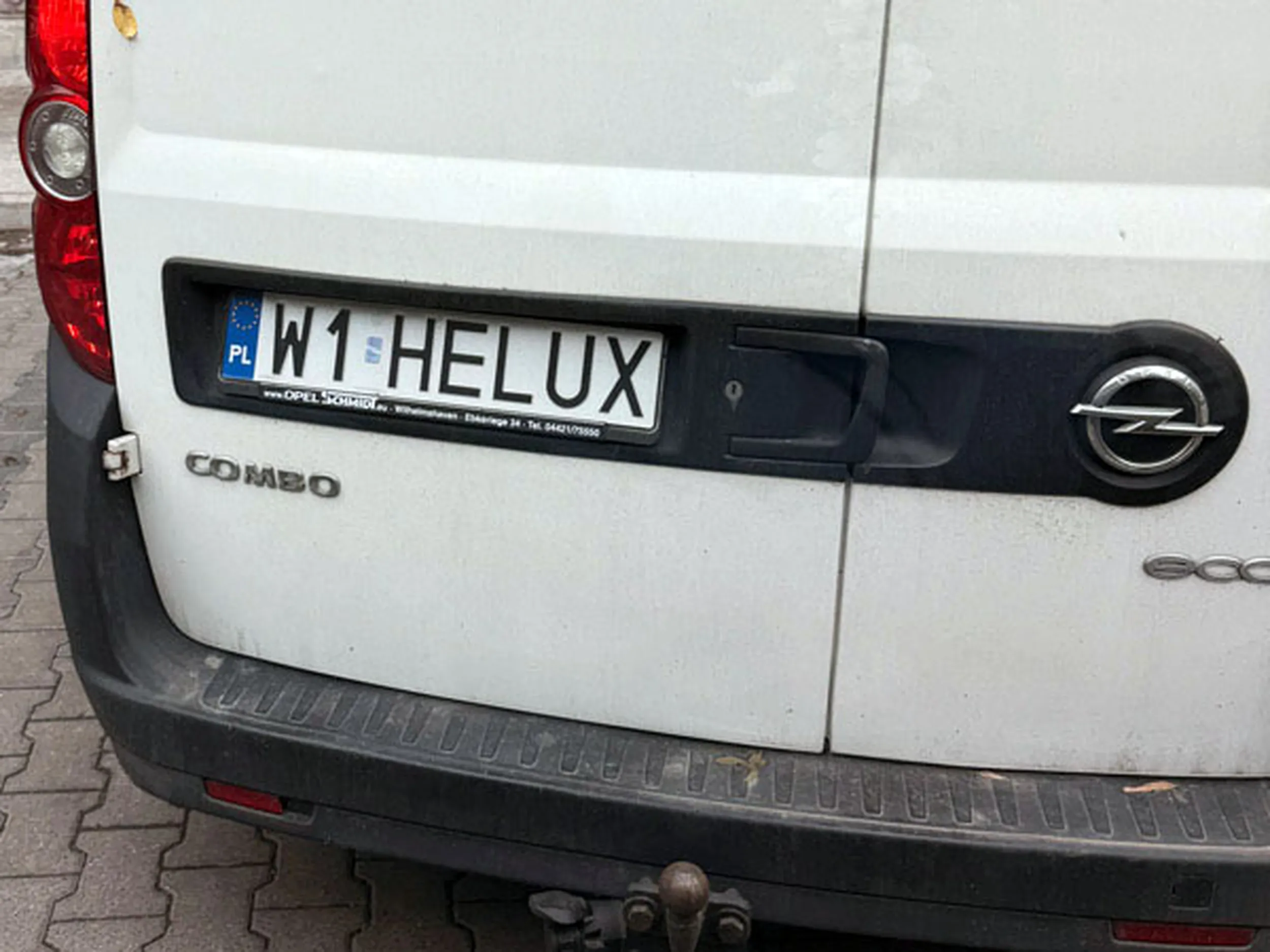 Fajny numer, blacha W1 HELUX