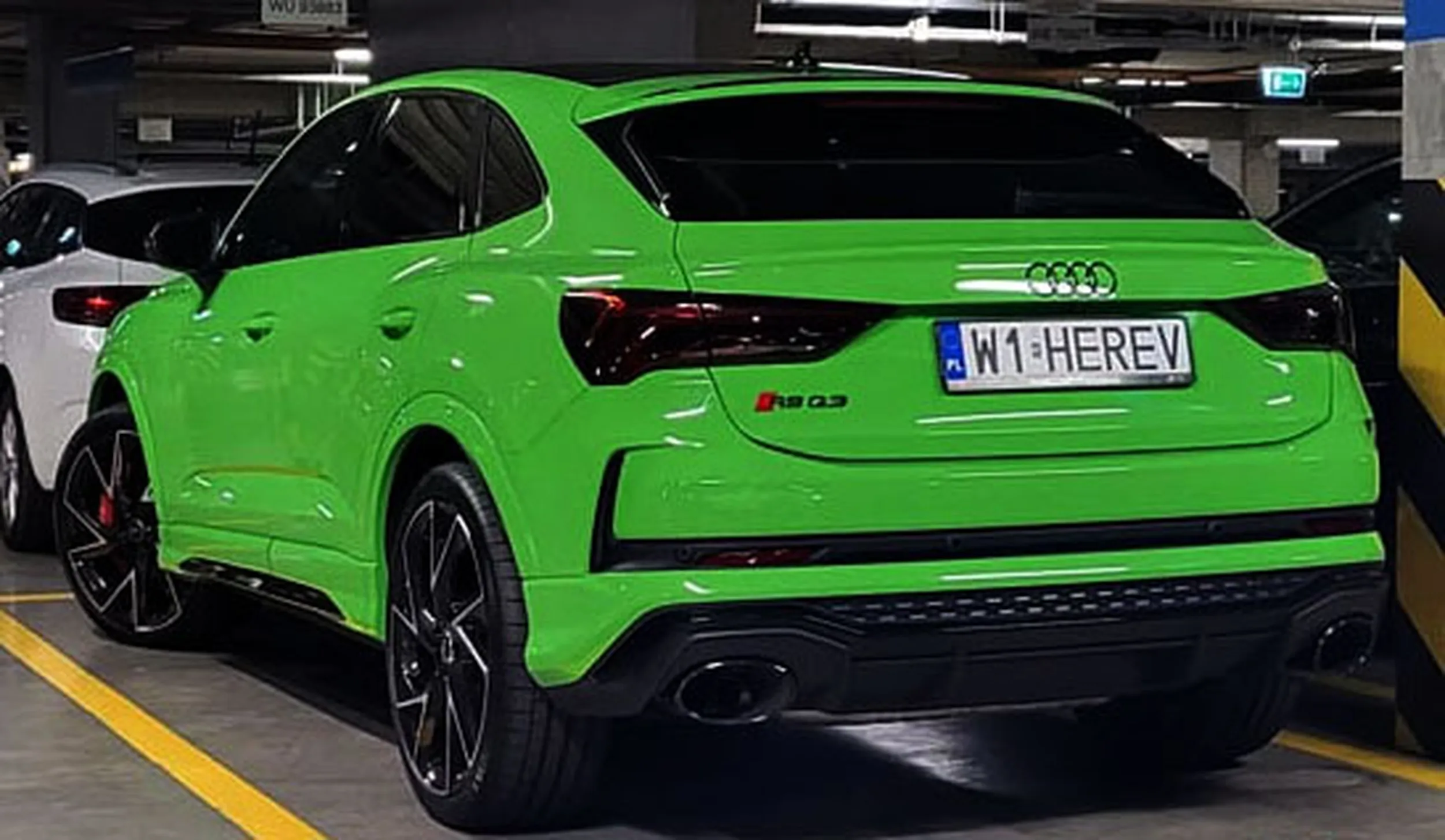 Fajny numer, blacha W1 HEREV