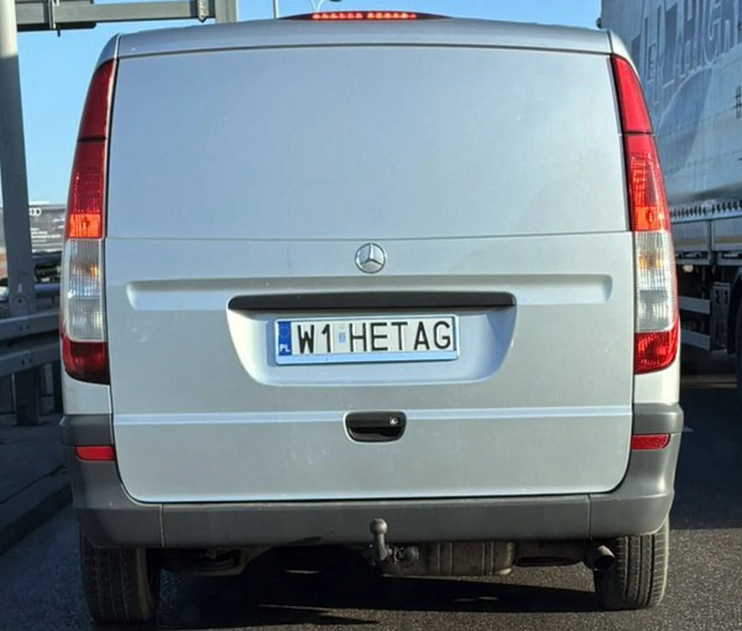 Fajny numer, blacha W1 HETAG