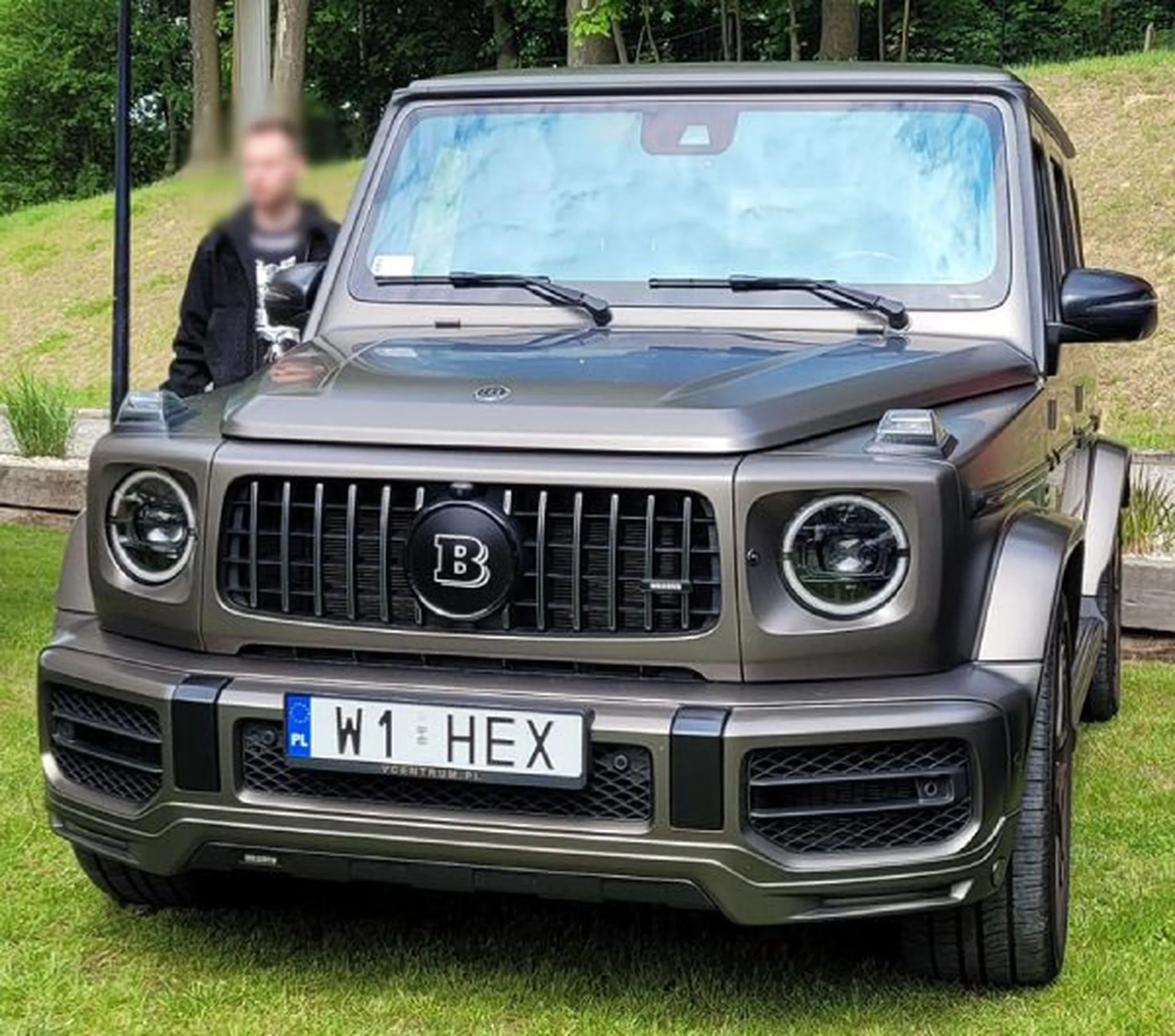 Fajny numer, blacha W1 HEX