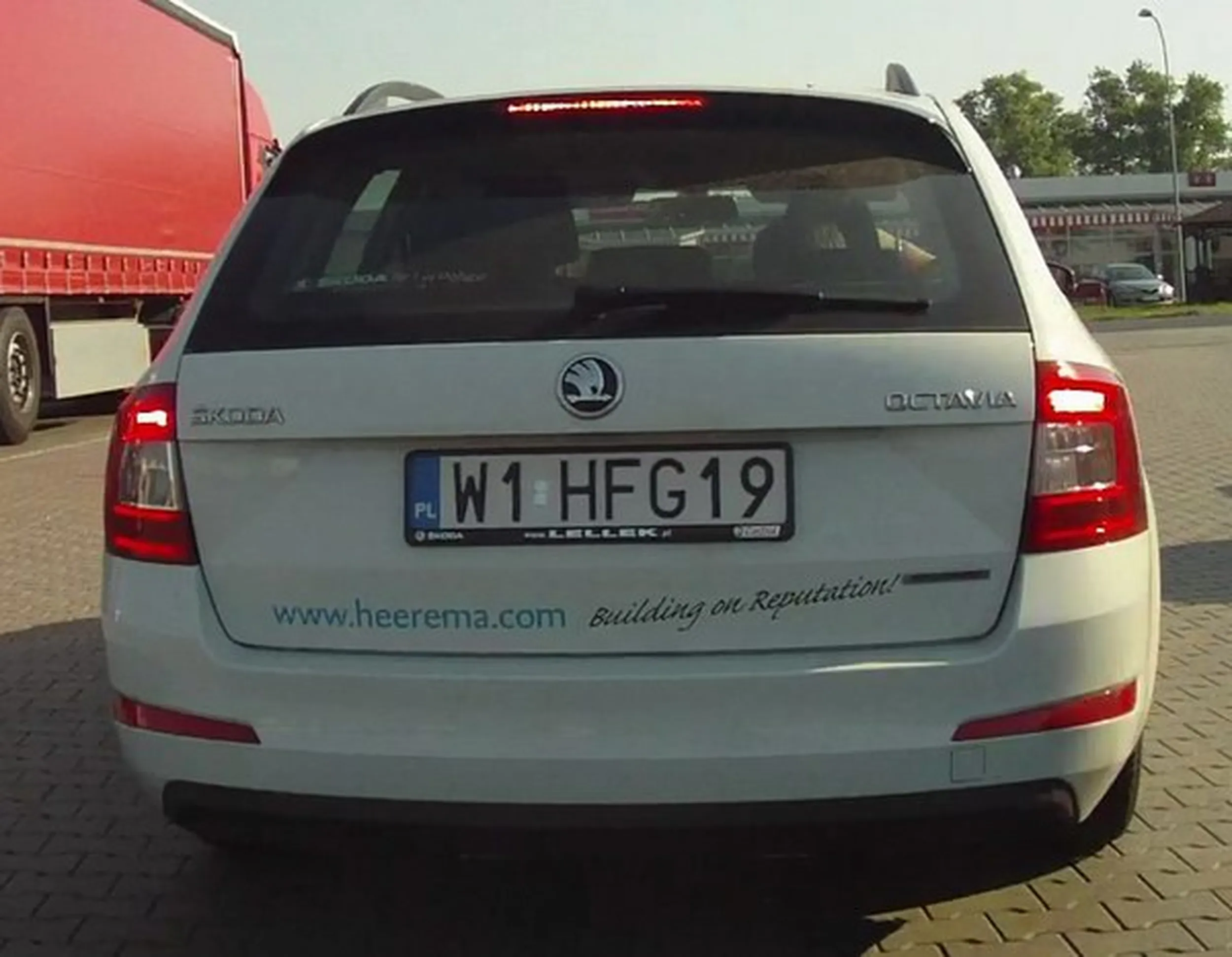 Fajny numer, blacha W1 HFG19