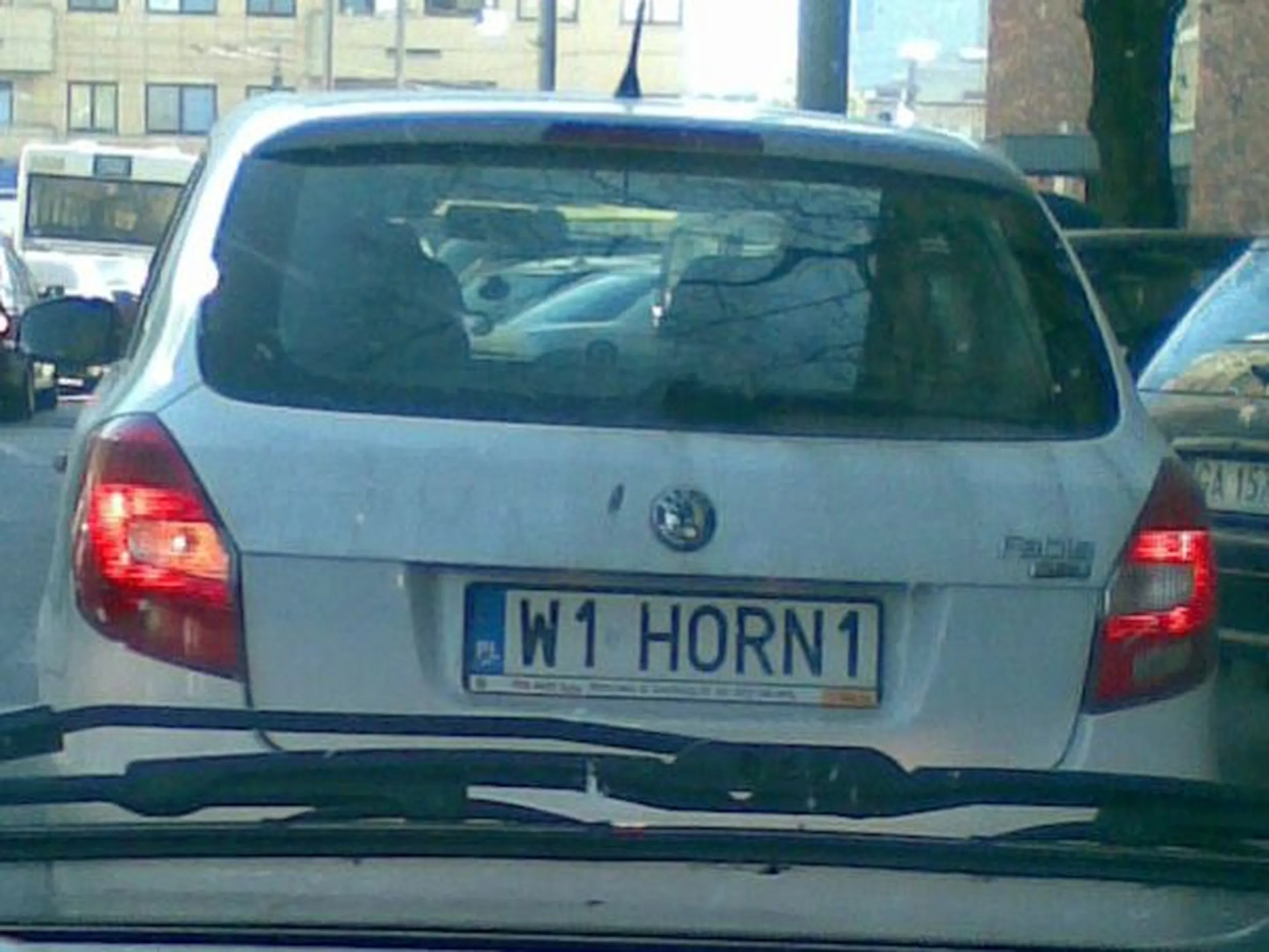 Fajny numer, blacha W1 HORN1