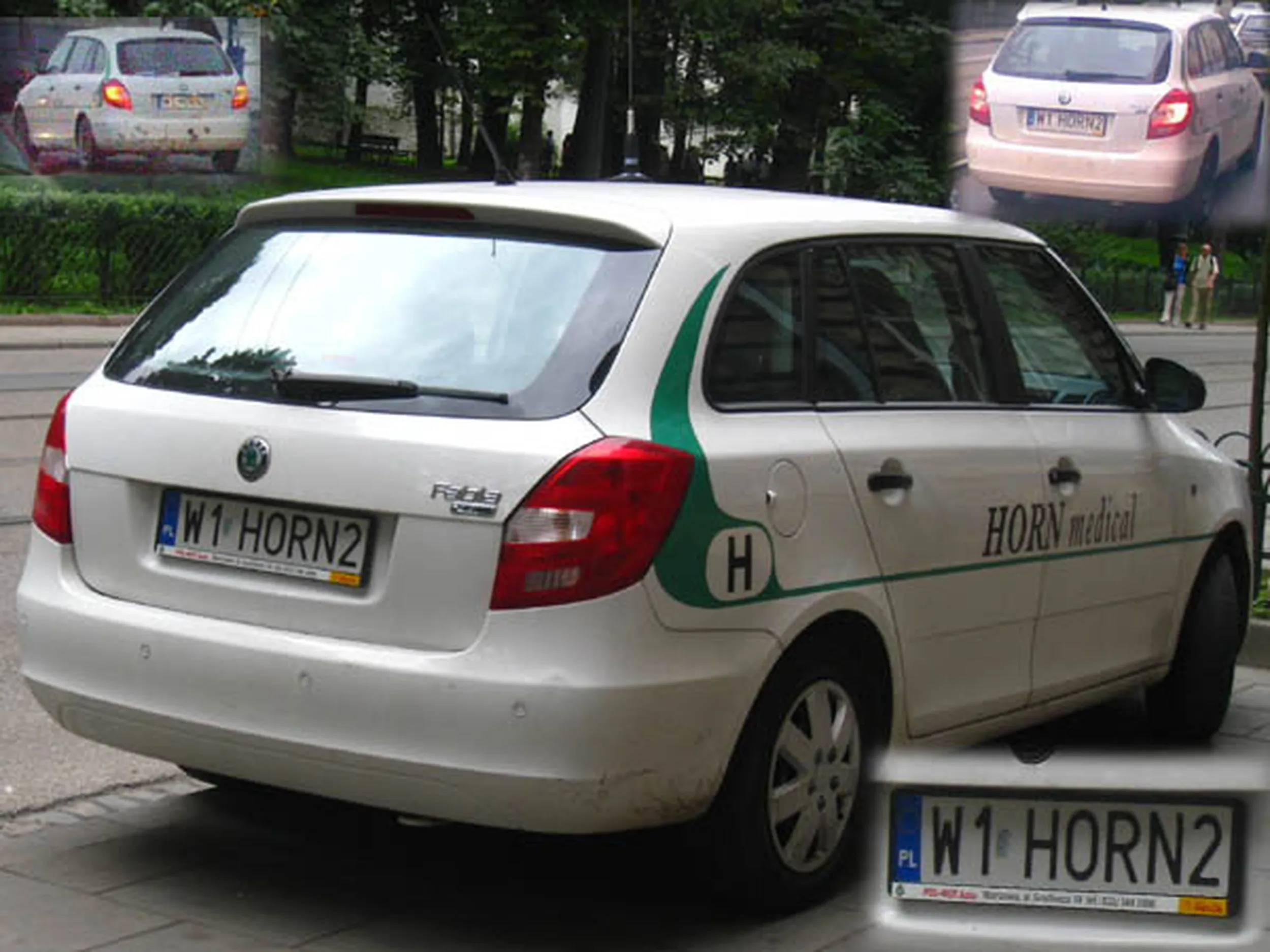 Fajny numer, blacha W1 HORN2