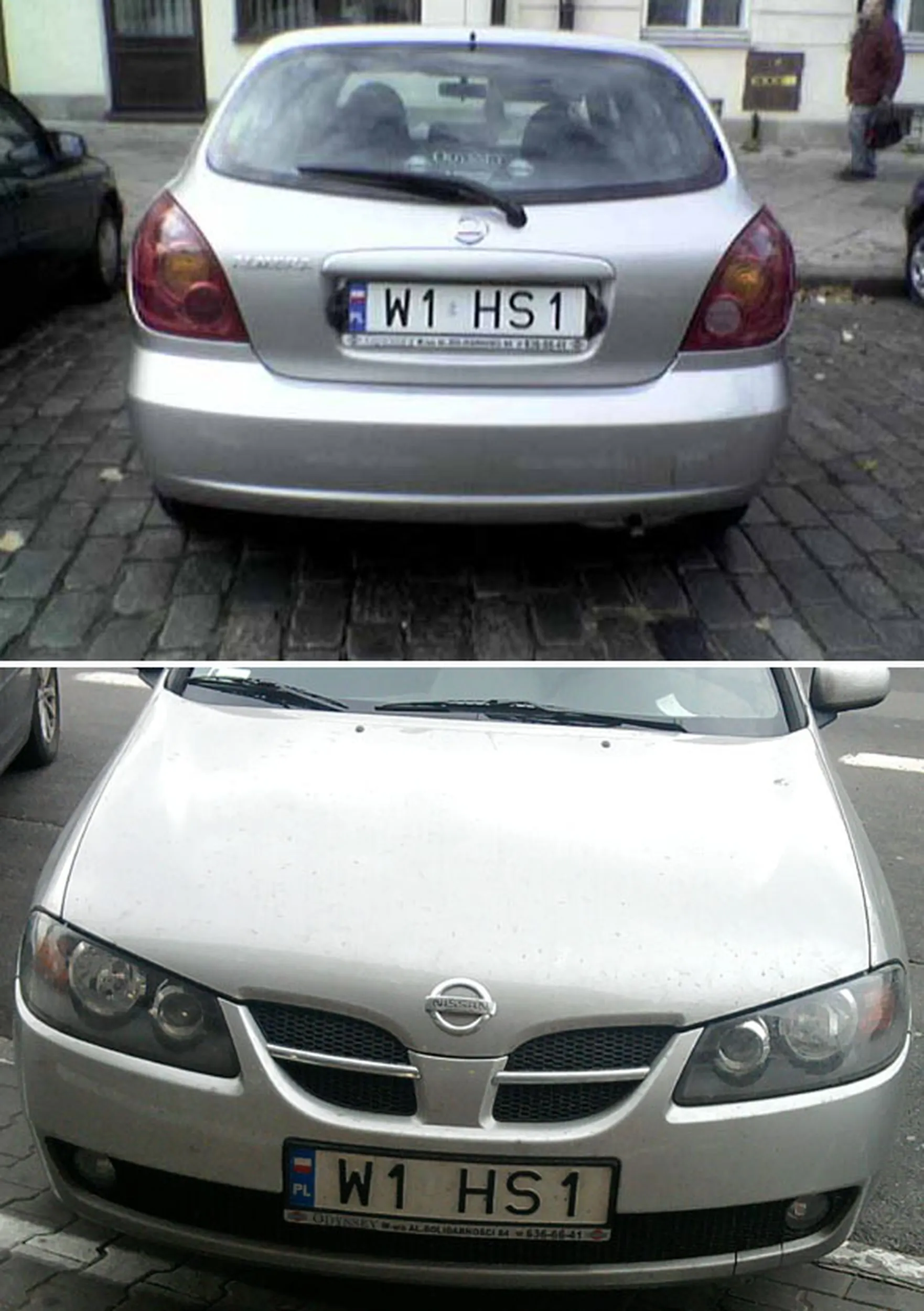 Fajny numer, blacha W1 HS1